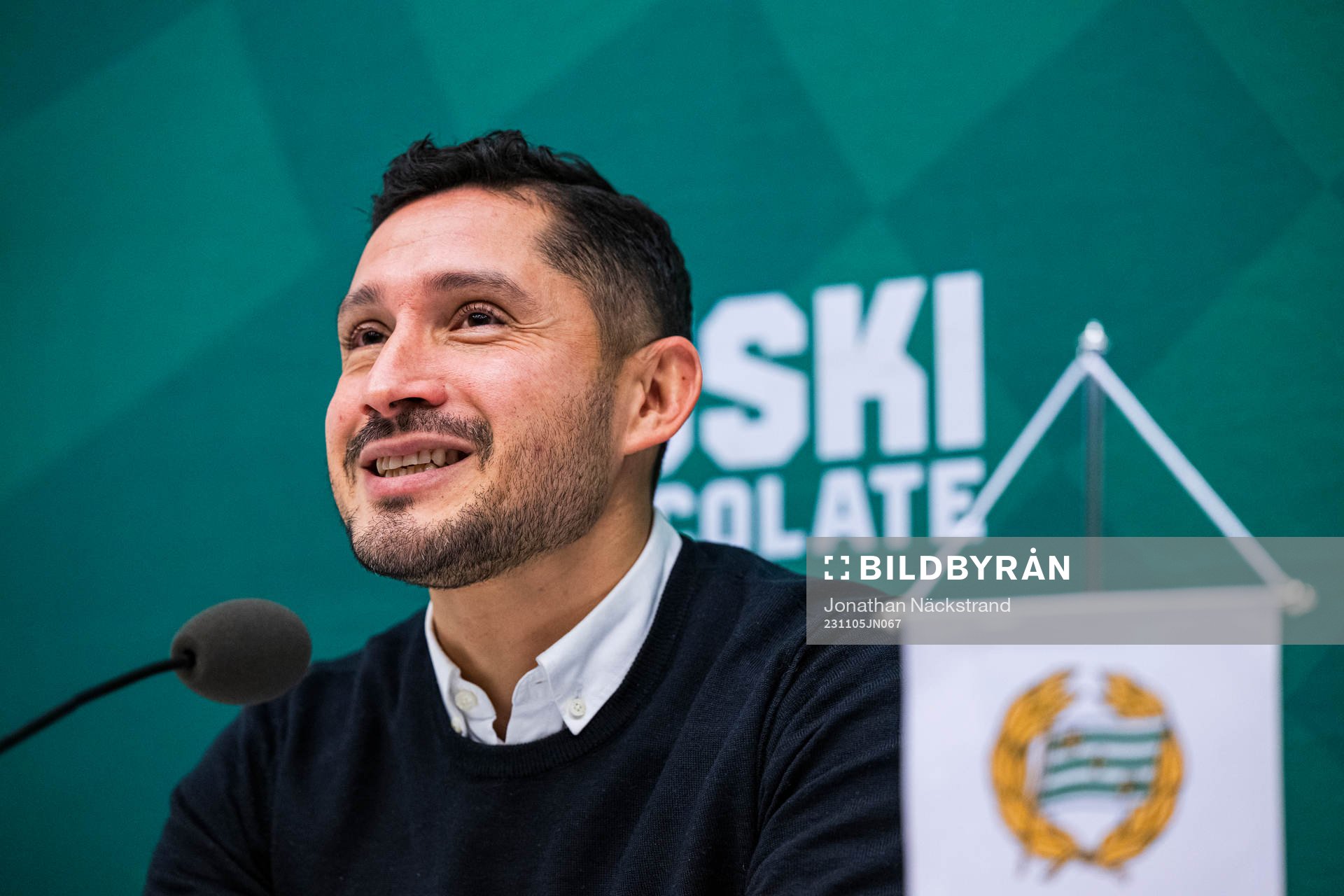 Hammarbys tränare Pablo Pinones-Arce