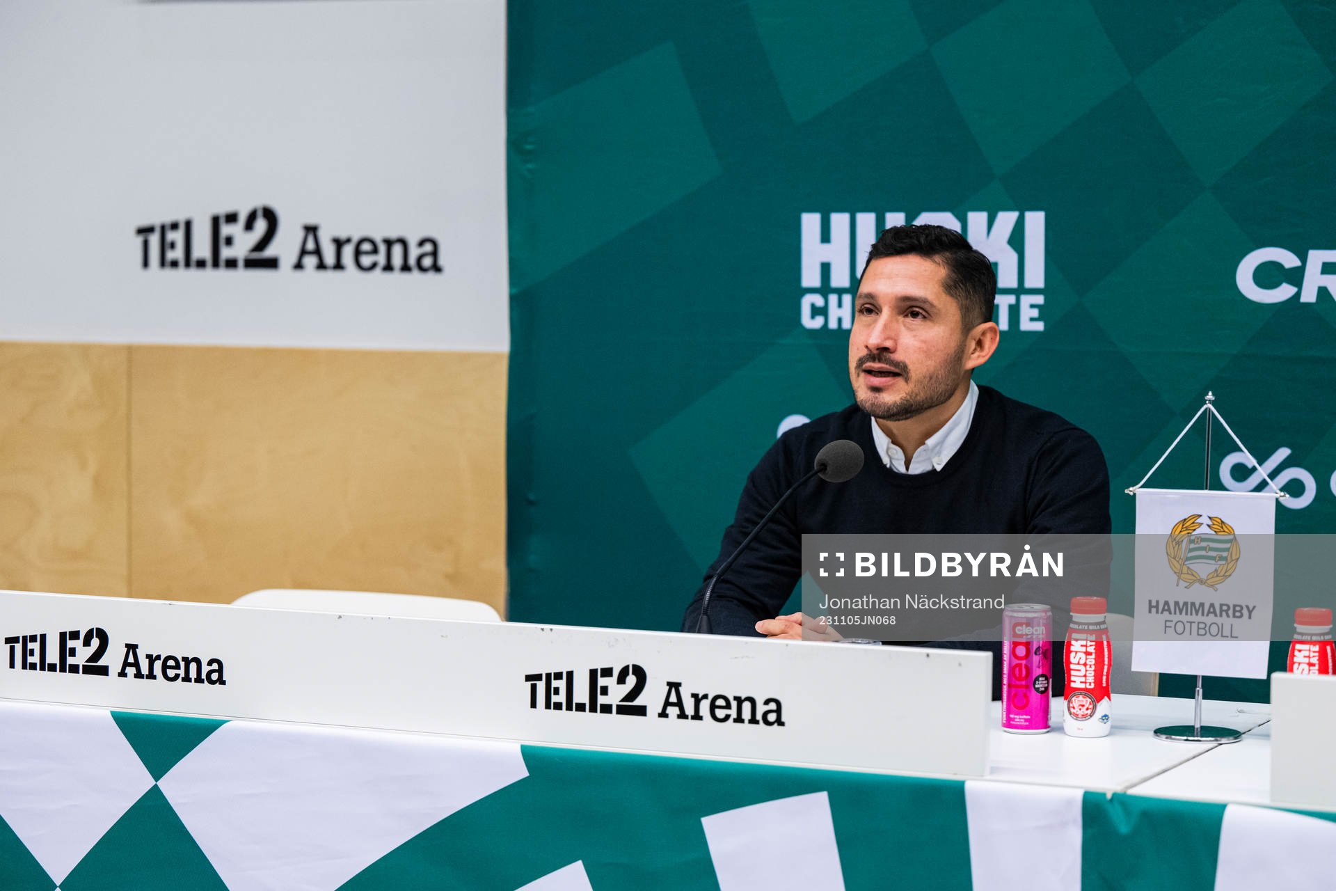 Hammarbys tränare Pablo Pinones-Arce