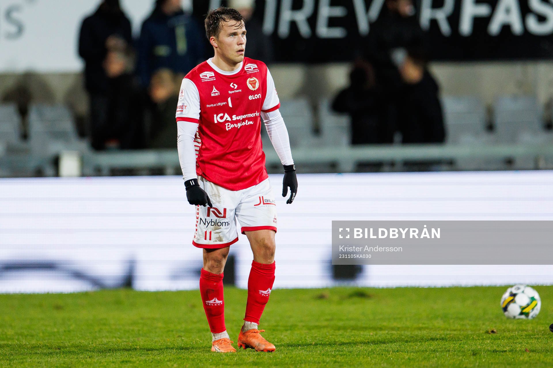 Kalmars Simon Skrabb deppar