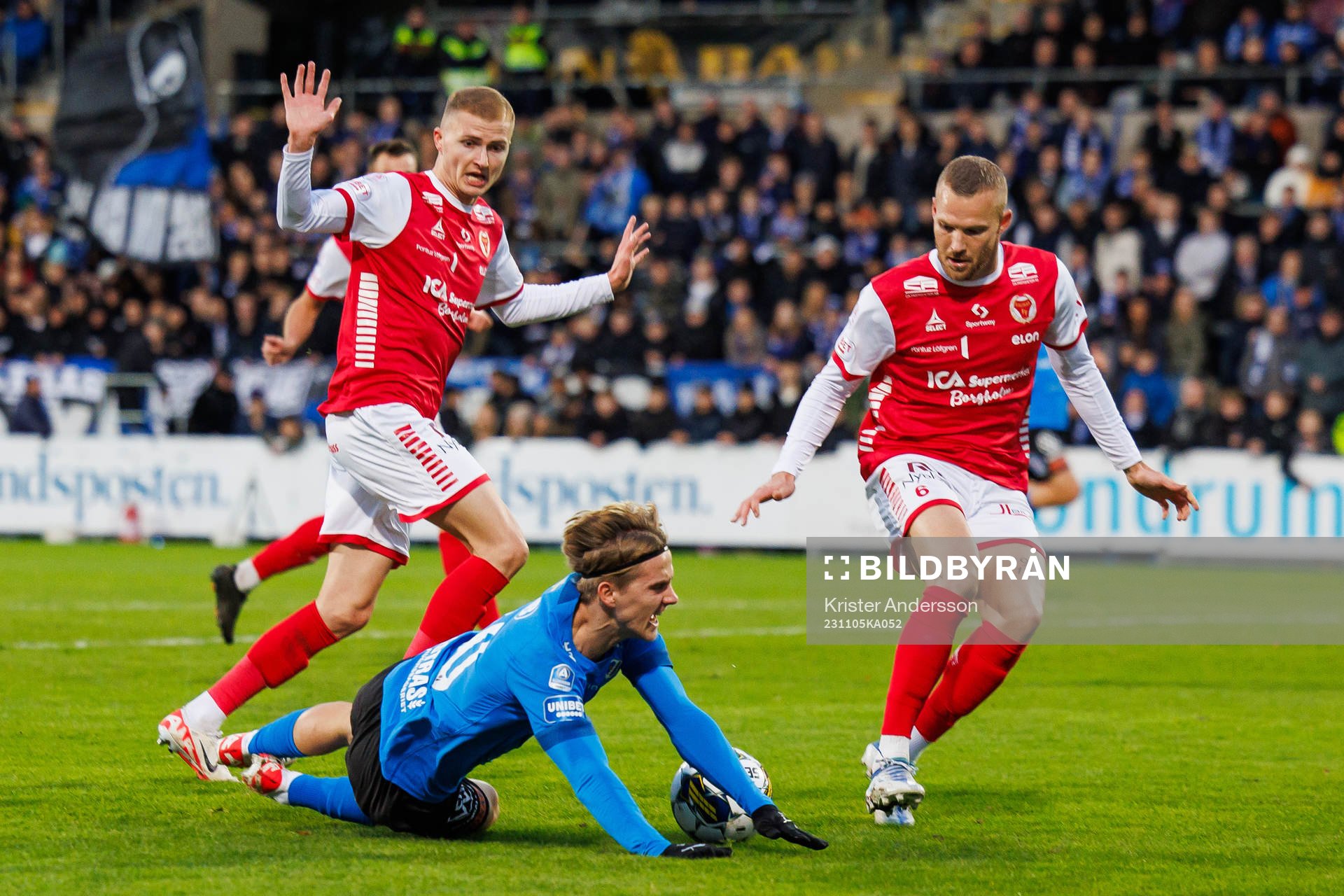 Kalmars David Kristjan Olafsson och Rasmus Sjöstedt
