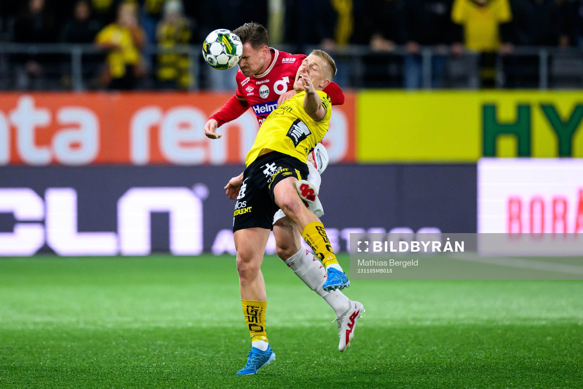 Degerfors Rasmus Örqvist och Elfsborgs Per Frick
