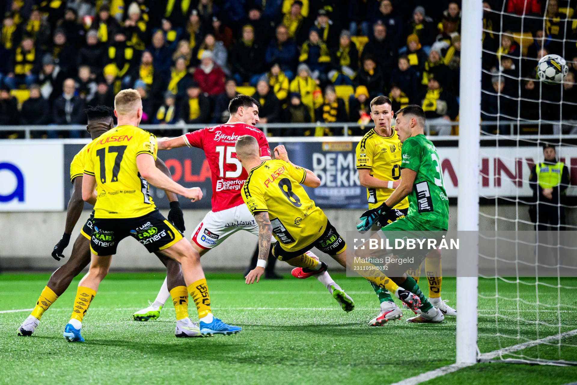 Degerfors Seid Korac gör 0-1