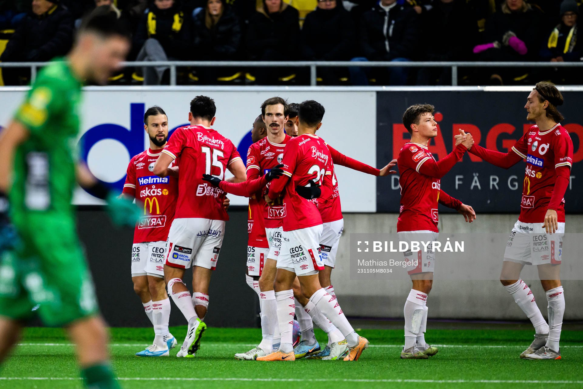 Degerfors Seid Korac jublar