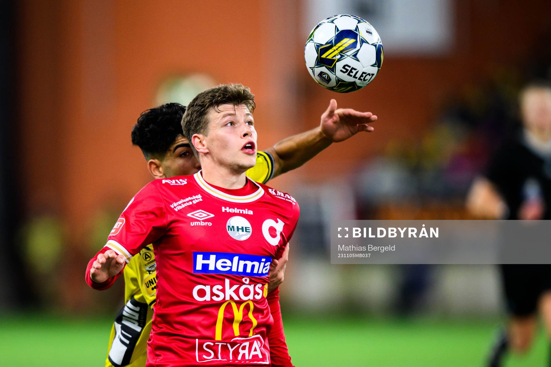 Elfsborgs Ahmed Qasem och Degerfors Gustav Lindgren