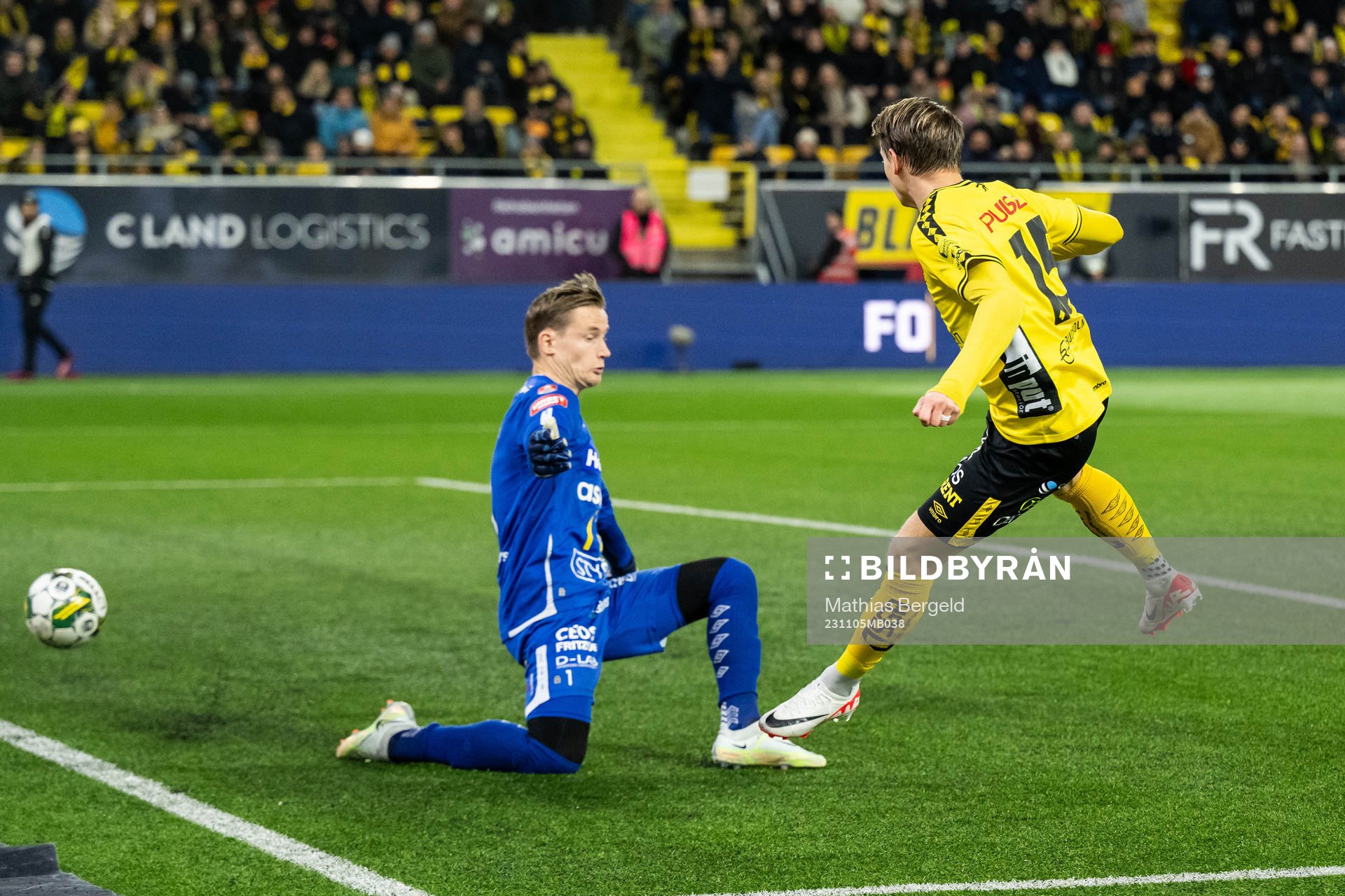 Degerfors Sondre Lovseth Rossbach och Elfsborgs Simon