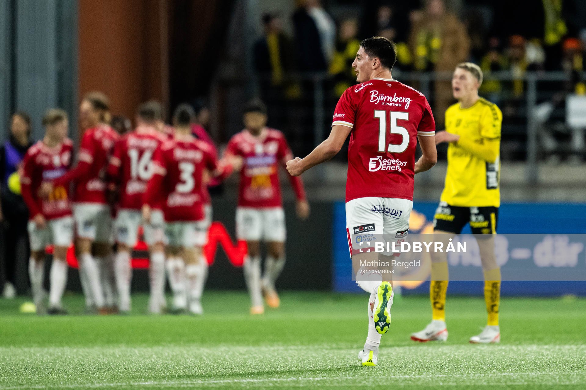 Degerfors Seid Korac jublar