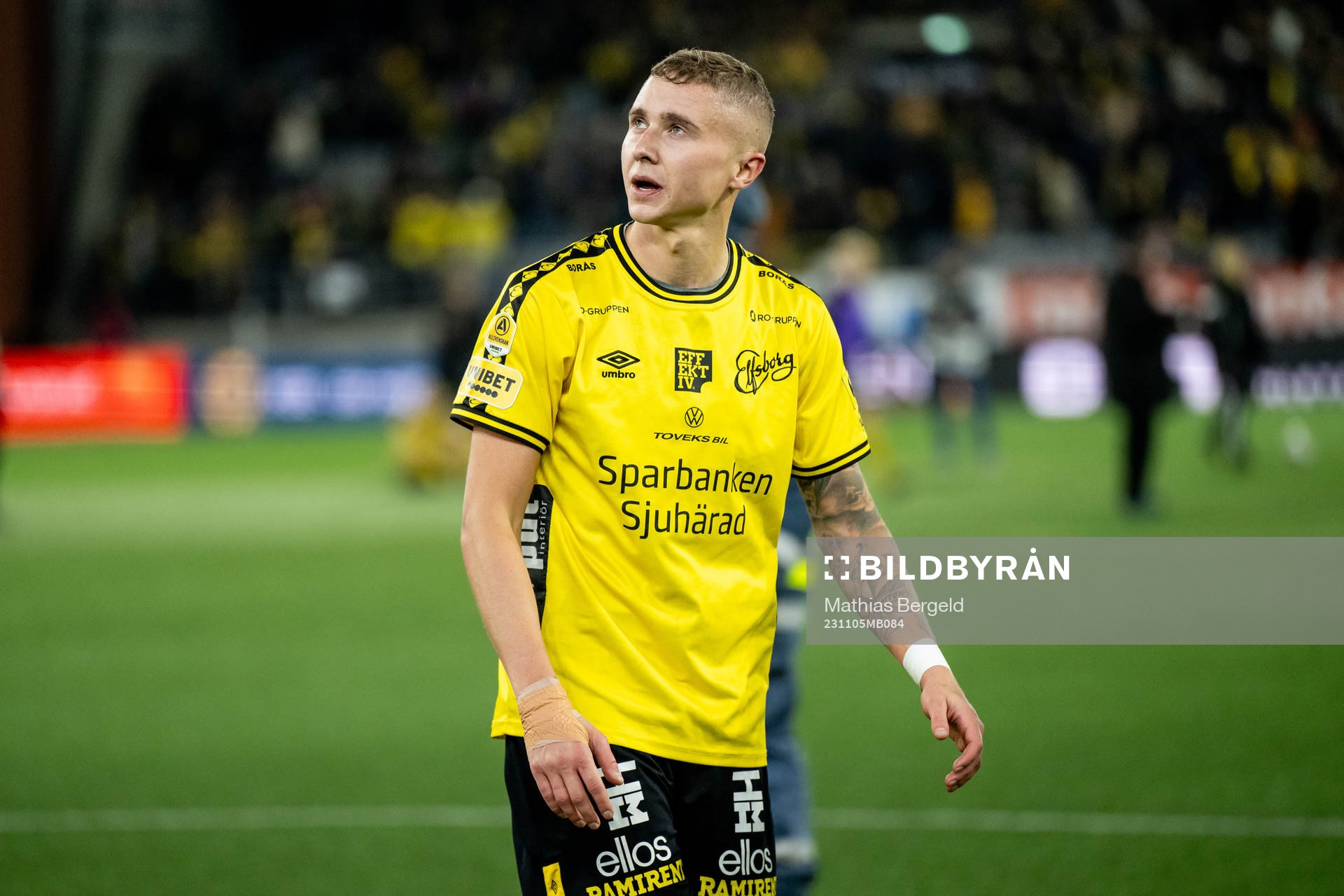 Elfsborgs Sebastian Holmen deppar