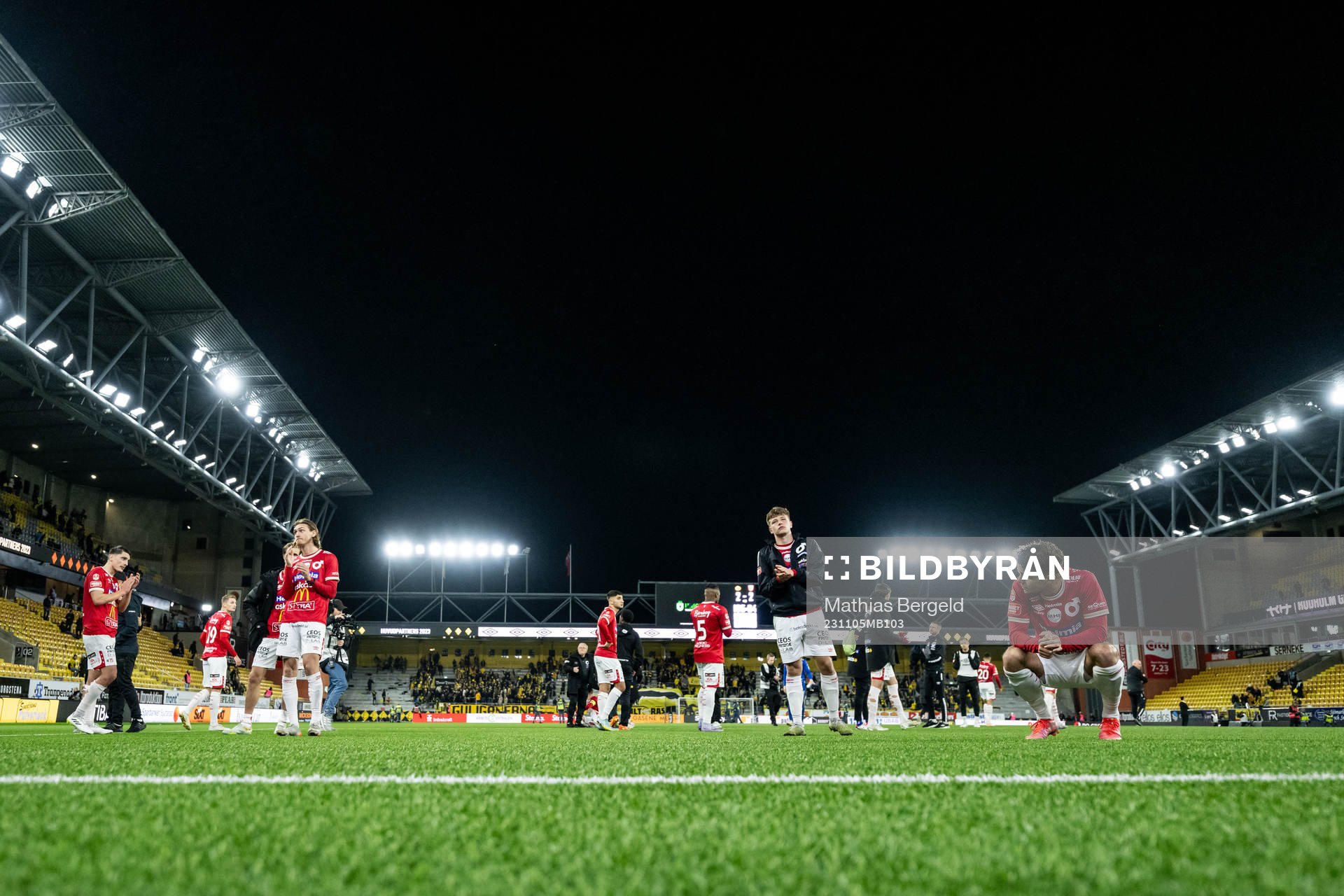 Degerfors spelare deppar