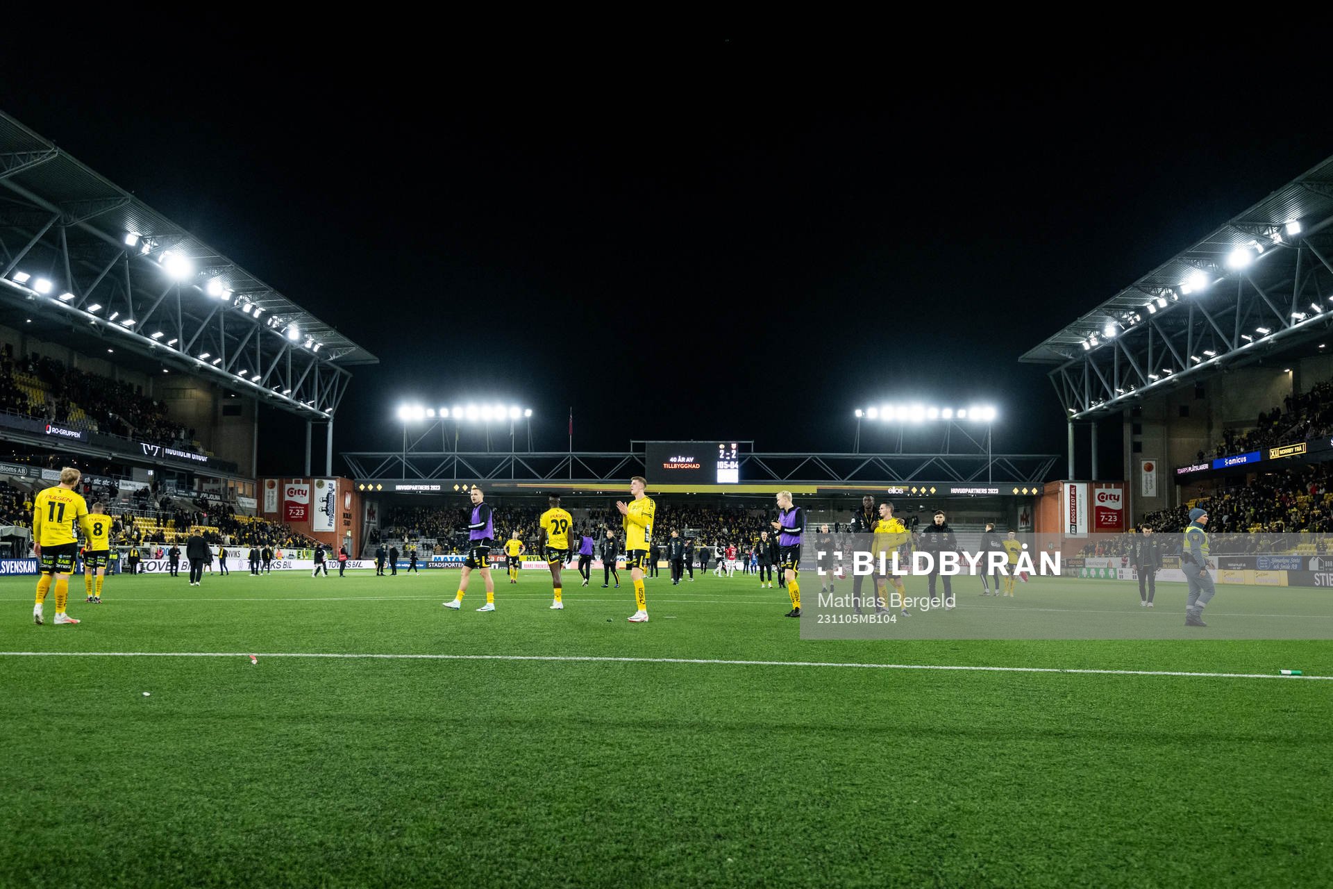 Elfsborgs spelare deppar