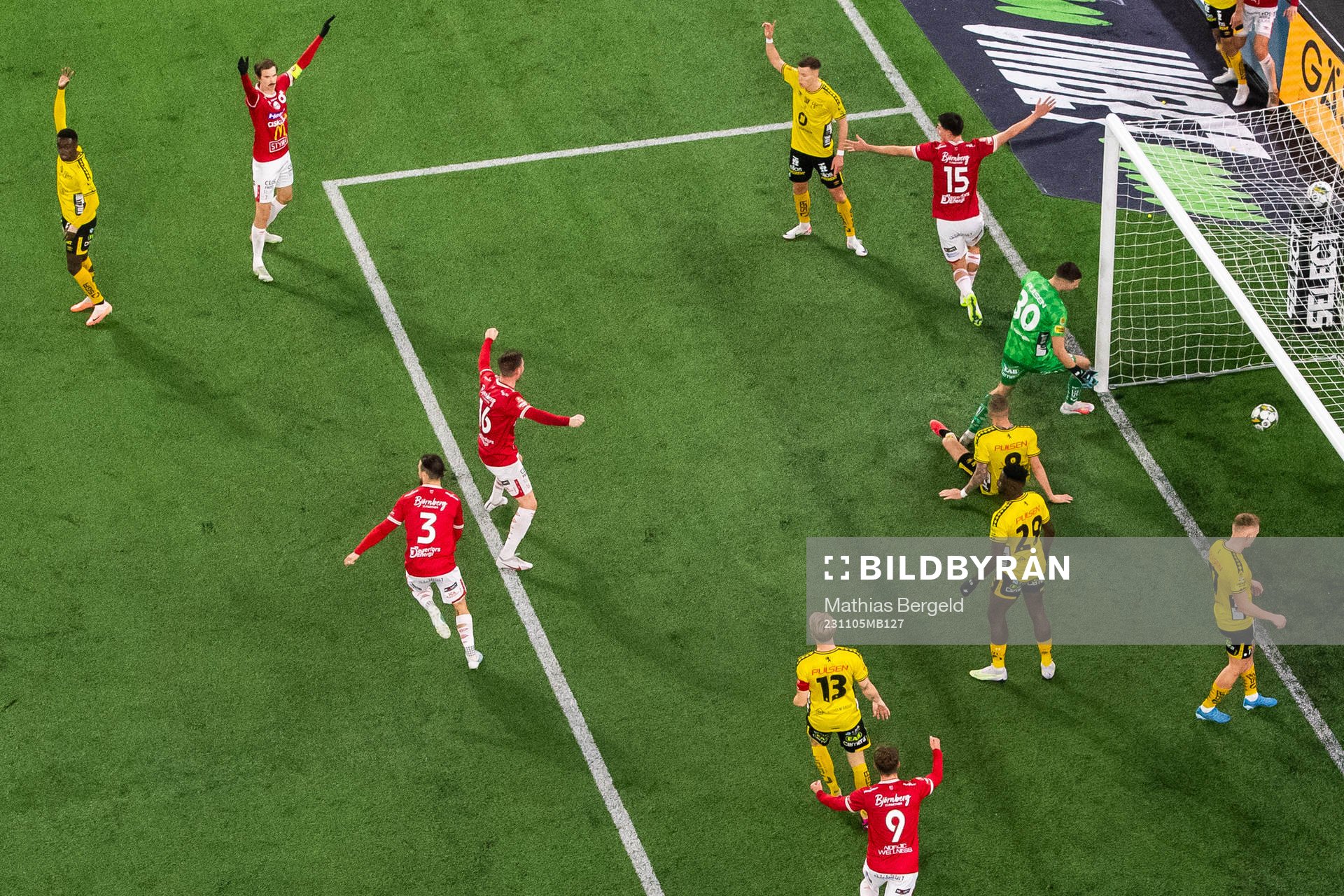 Degerfors Seid Korac jublar