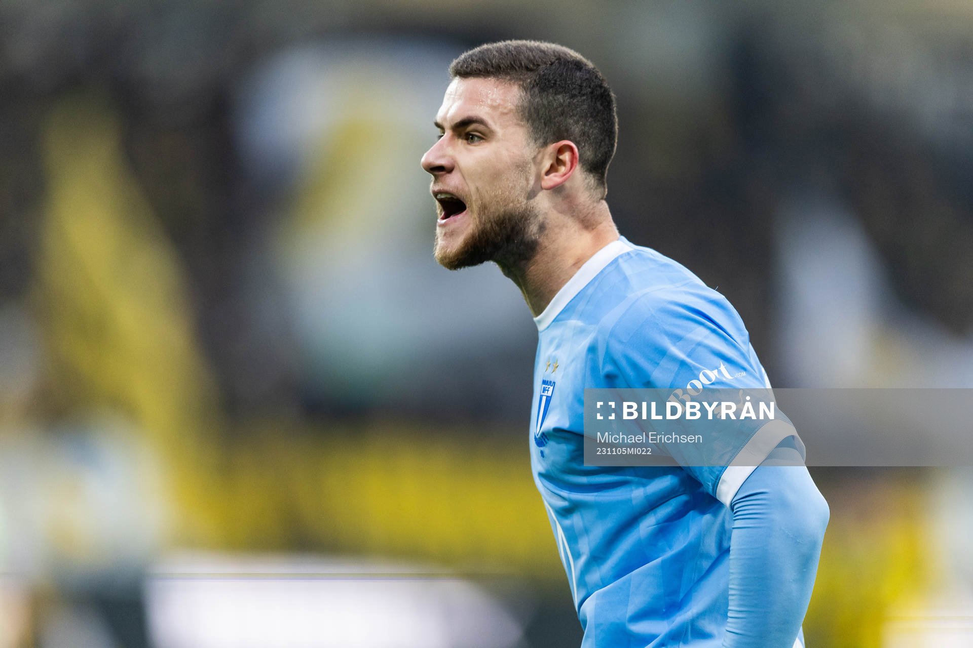 Malmö FFs Gabriel Busanello reagerar