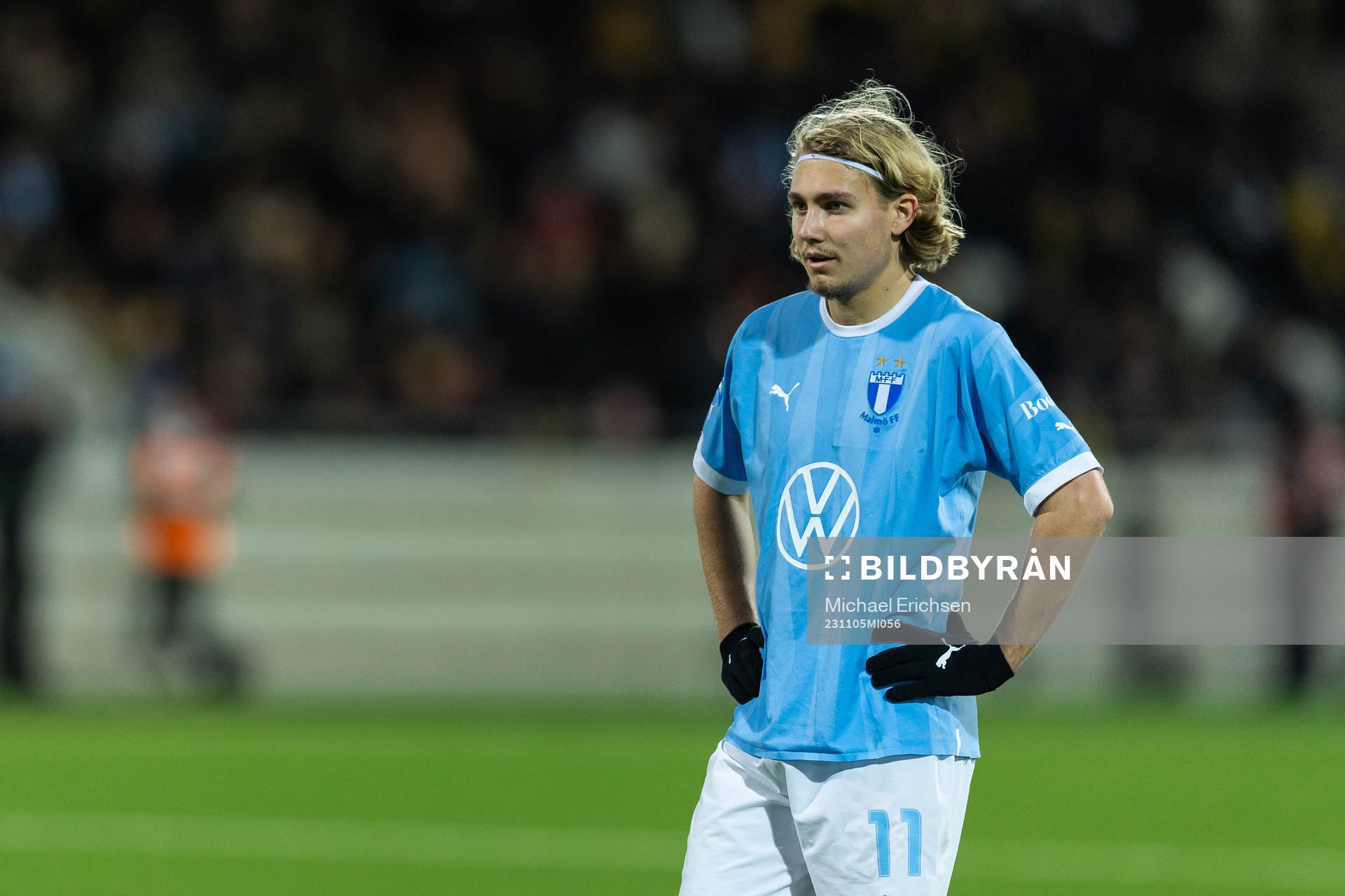 Malmö FFs Sebastian Nanasi deppar