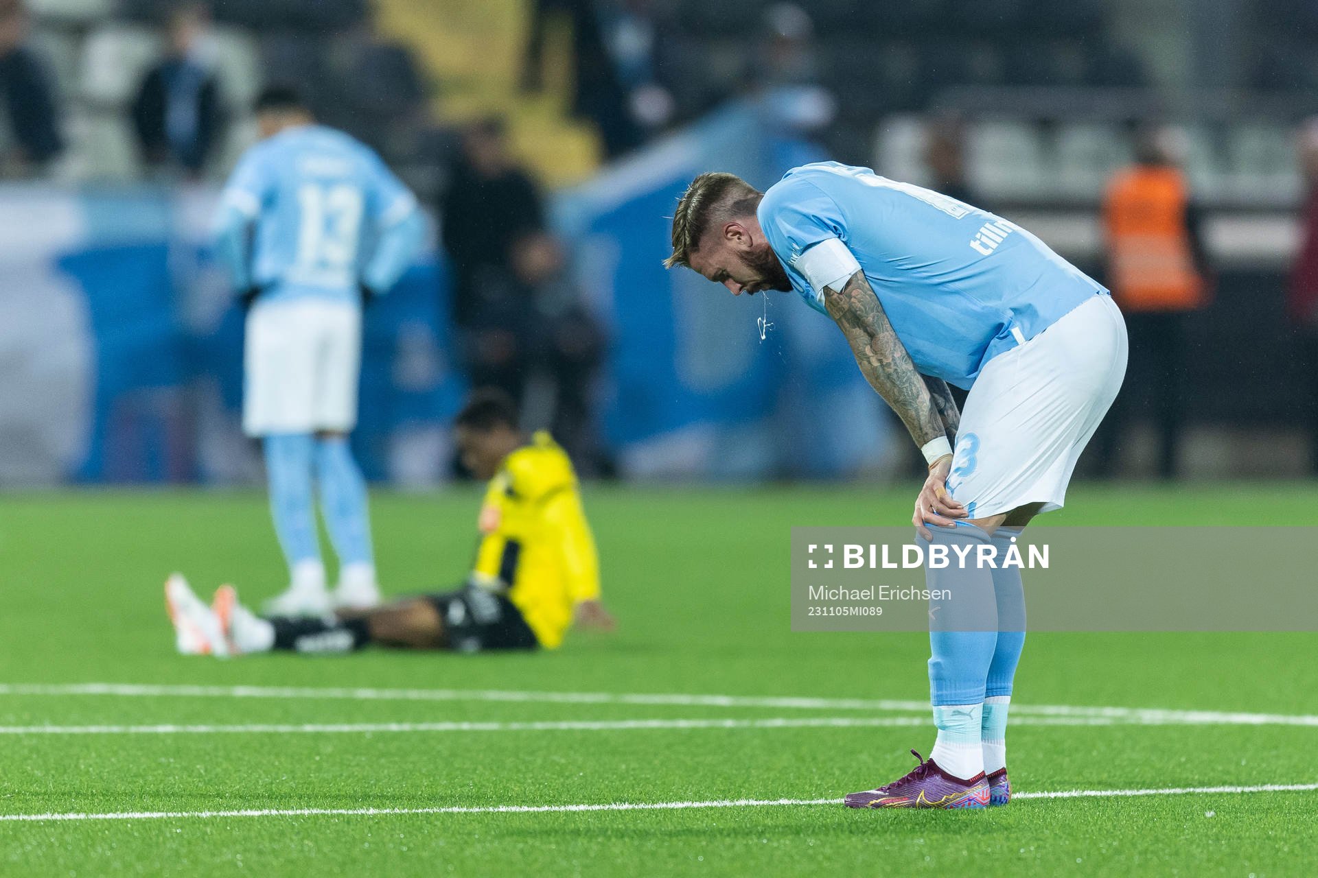 Malmö FFs Pontus Jansson deppar
