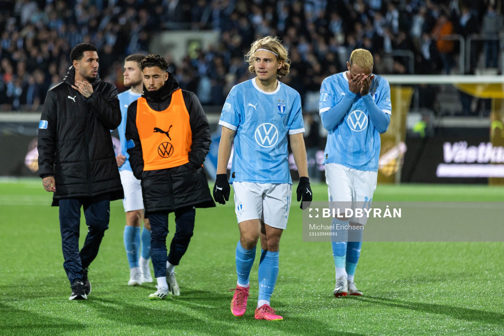 Malmö FFs Sebastian Nanasi deppar