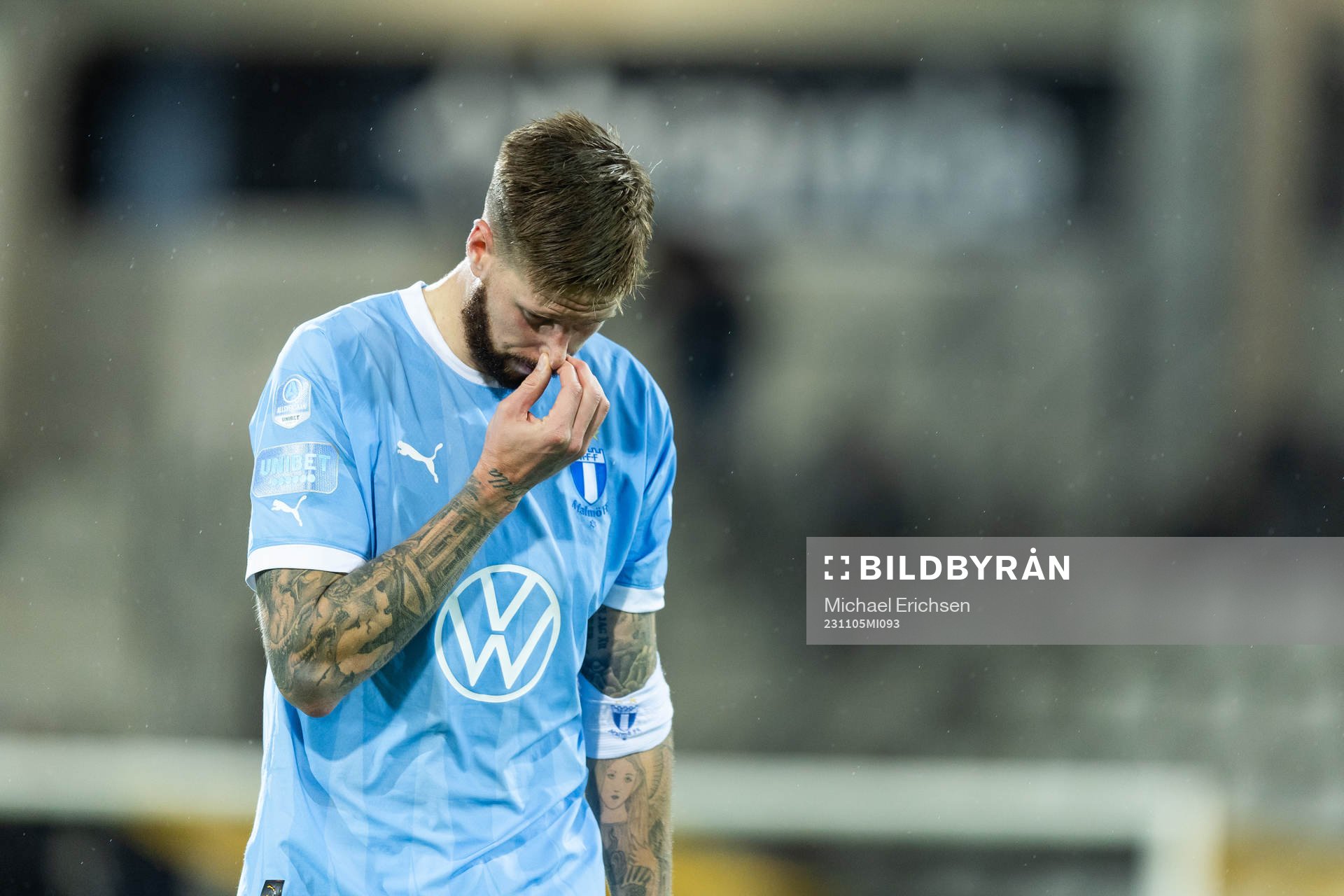 Malmö FFs Pontus Jansson deppar