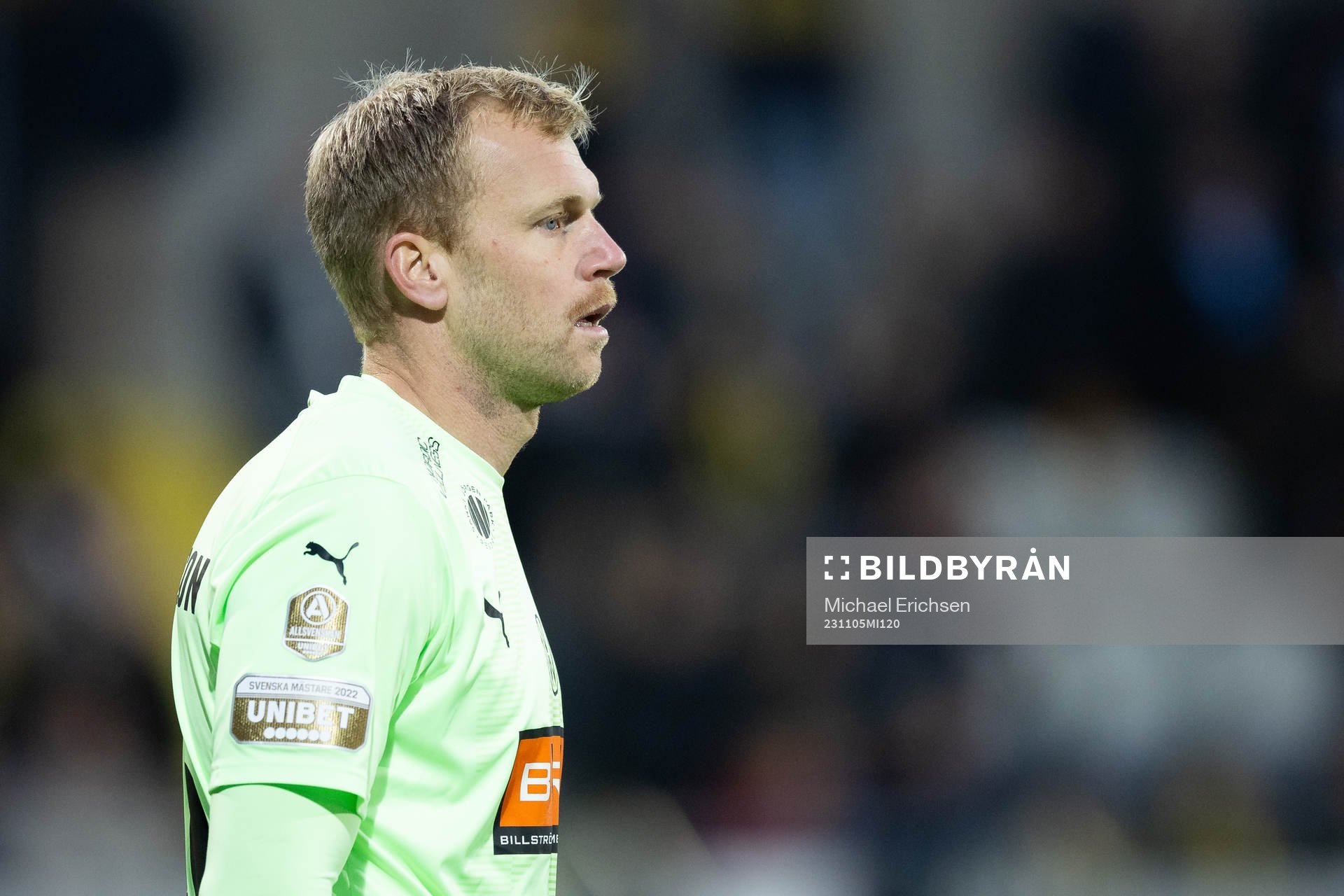 Häckens målvakt Peter Abrahamsson