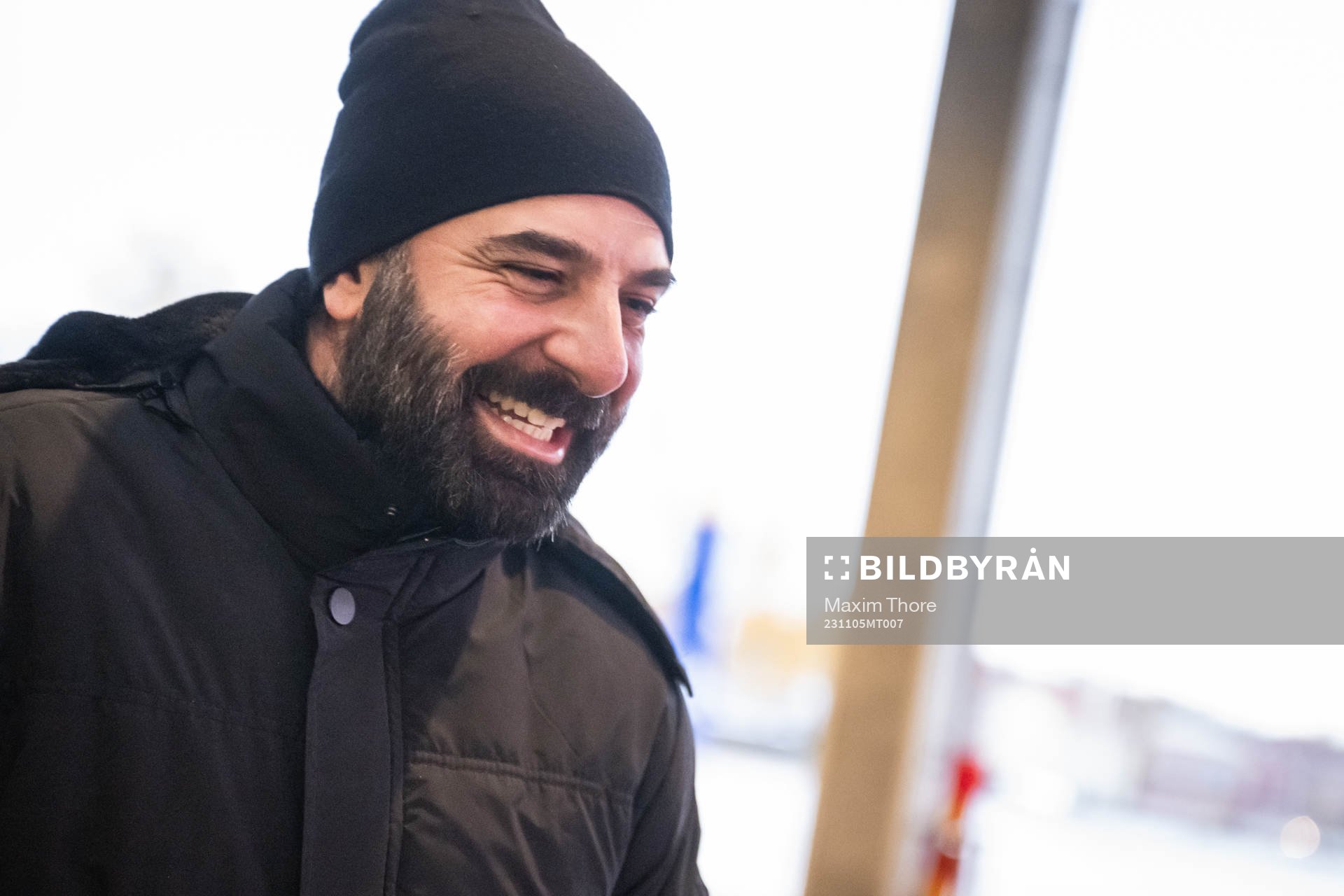 Hammarbys före detta spelare Kennedy Bakircioglu inför fotbollsmatchen i Damallsvenskan mellan Hammarby och Häcken den 5 november 2023 i Stockholm.