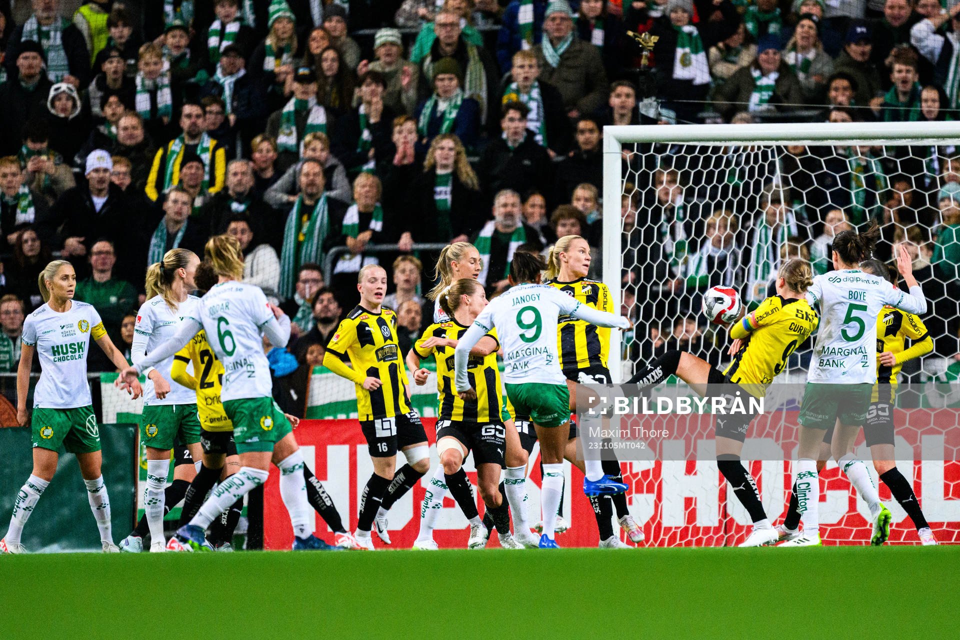 Hammarbys Madelen Janogy gör 2-0