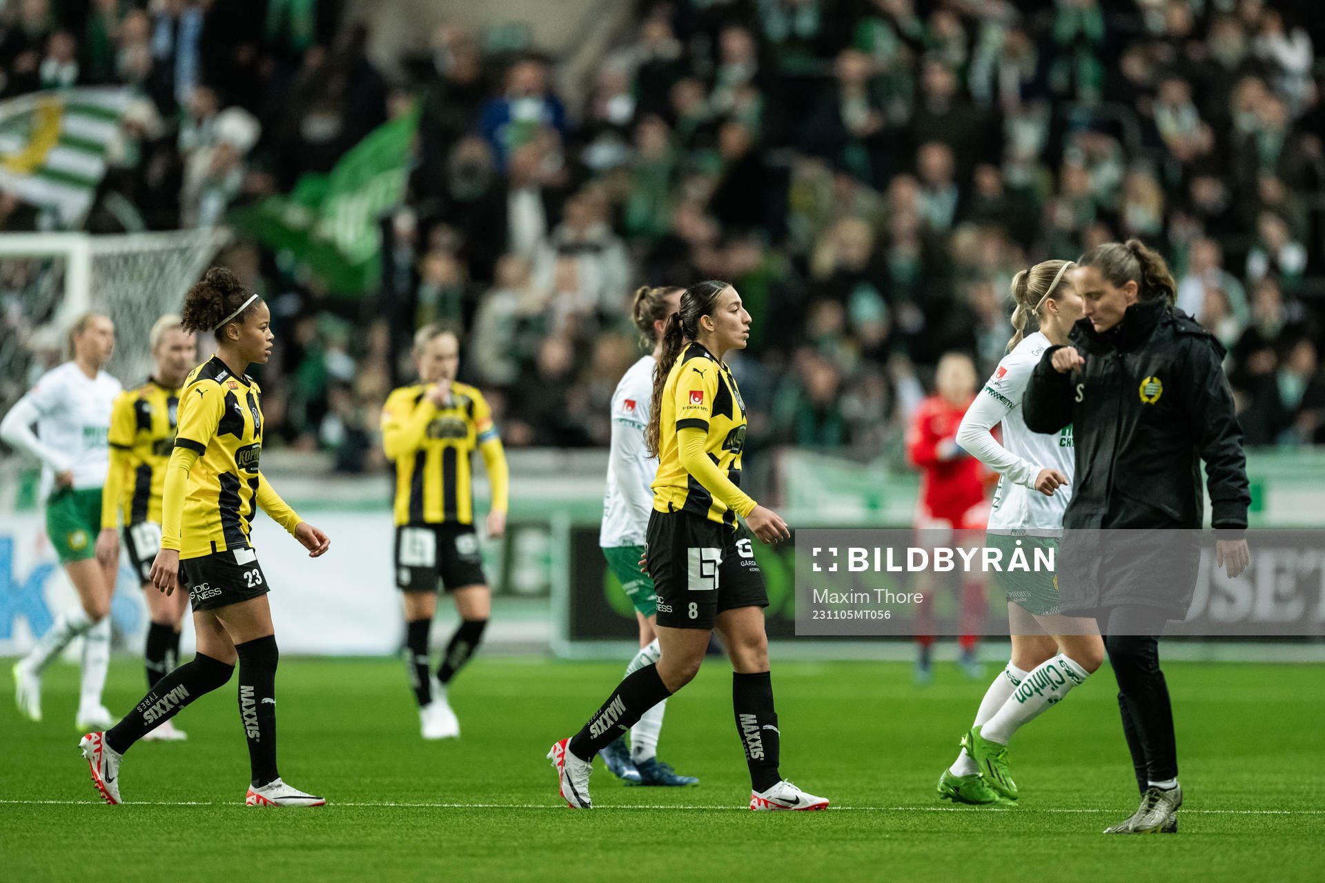Häckens Rusul Rosa Kafaji deppar i halvtid