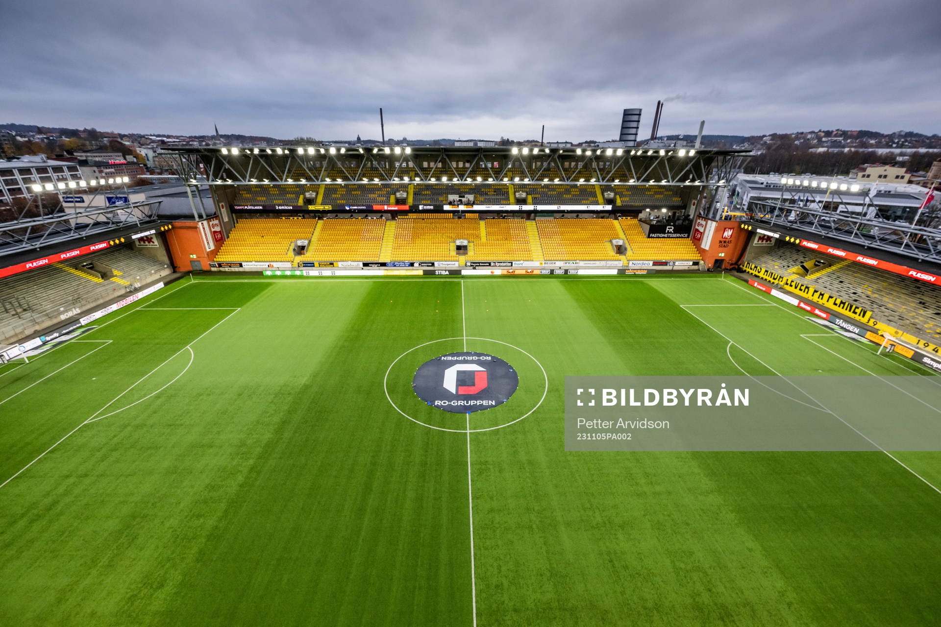 Interiör Borås Arena
