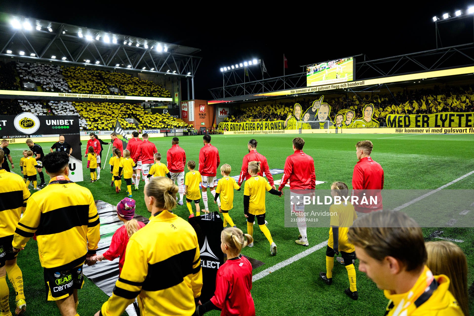 Häckens och Degerfors spelare