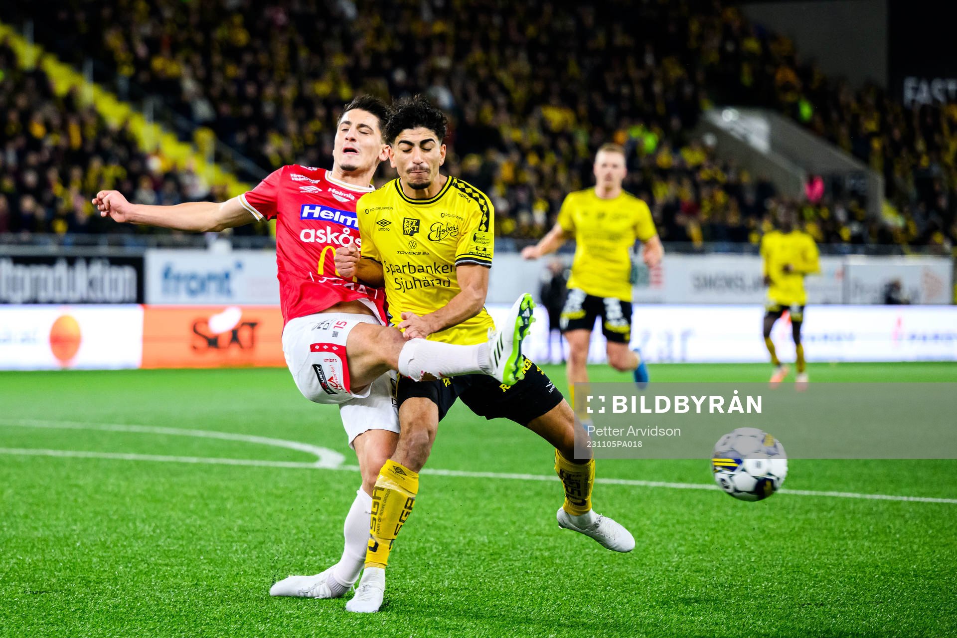 Degerfors Seid Korac och Elfsborgs Ahmed Qasem