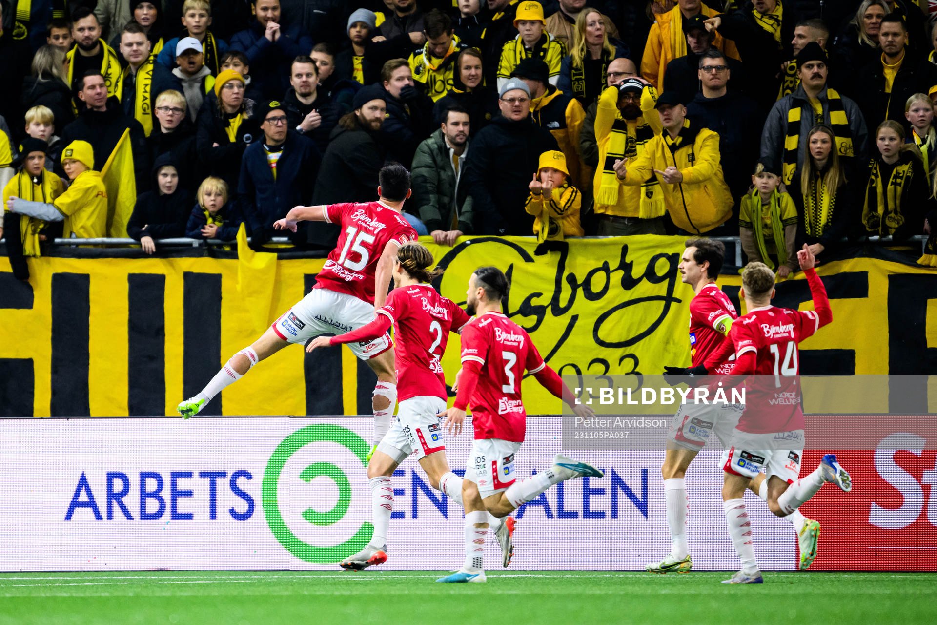 Degerfors Seid Korac jublar