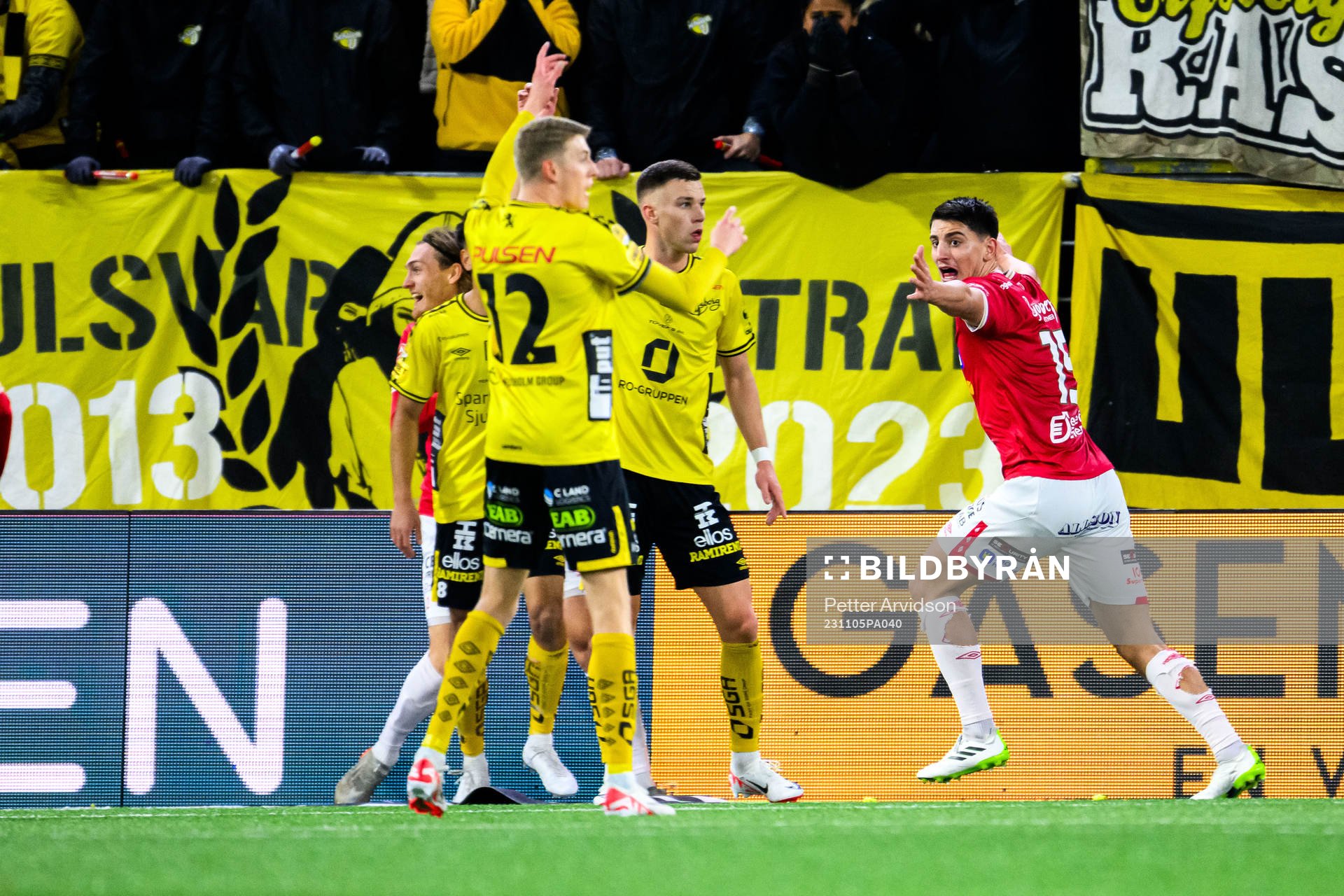Degerfors Seid Korac jublar