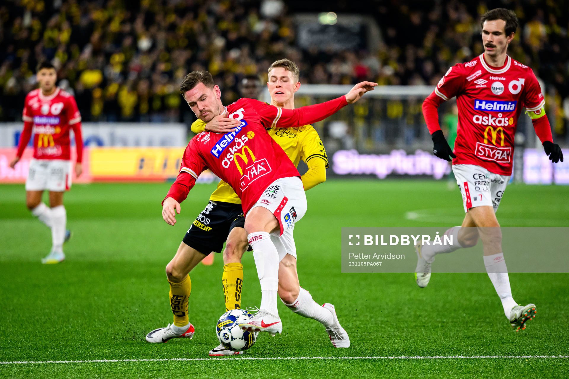 Elfsborgs Jeppe Møldrup Okkels och Degerfors Sebastian
