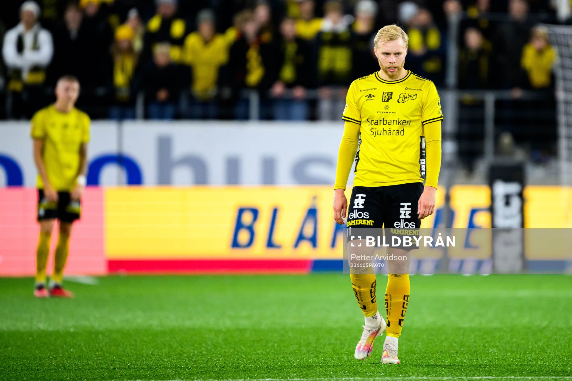 Elfsborgs Sveinn Guðjohnsen deppar