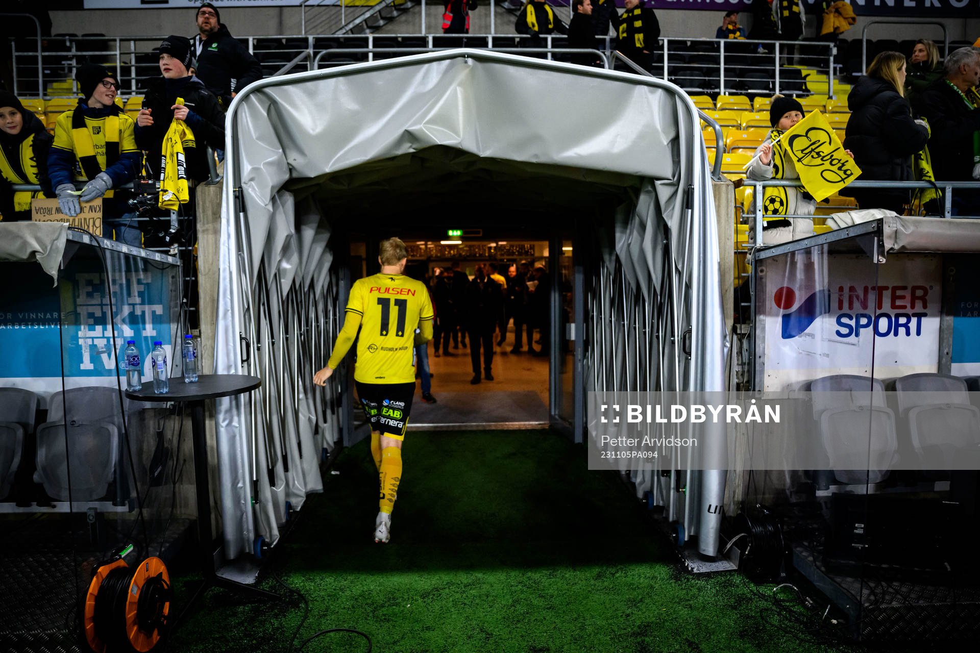 Elfsborgs Sveinn Guðjohnsen deppar