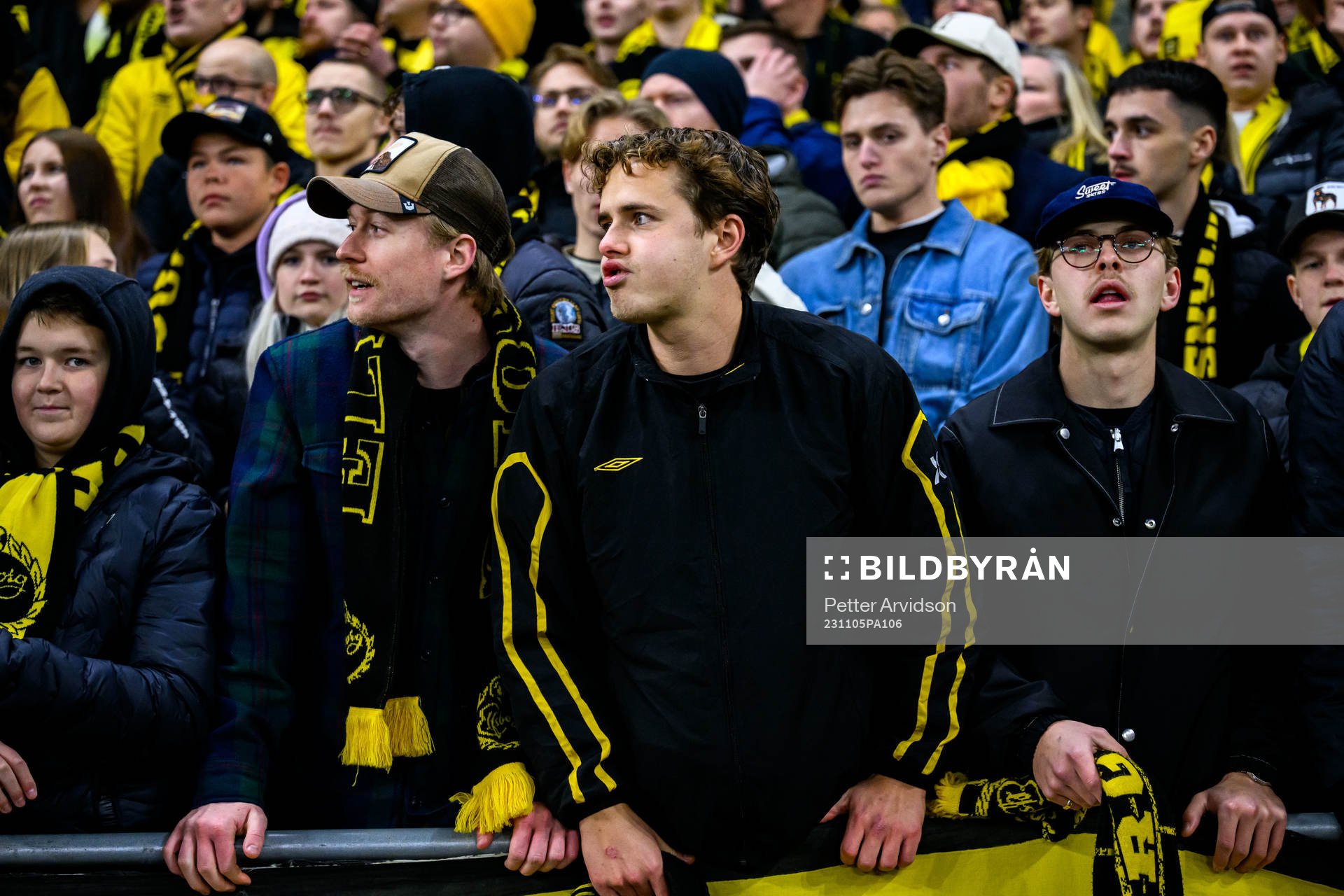 Elfsborgs supportrar deppar