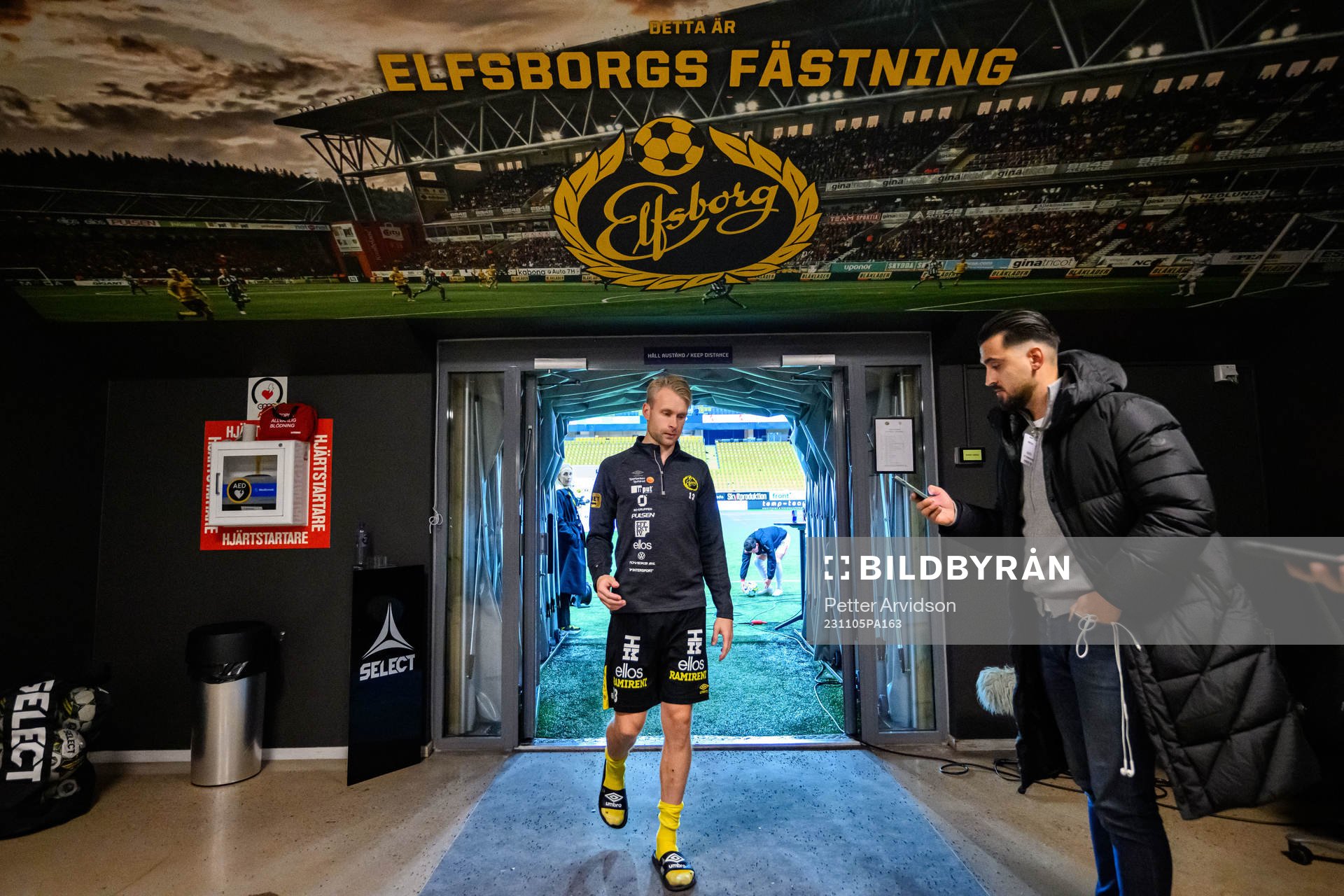 Elfsborgs Johan Larsson deppar
