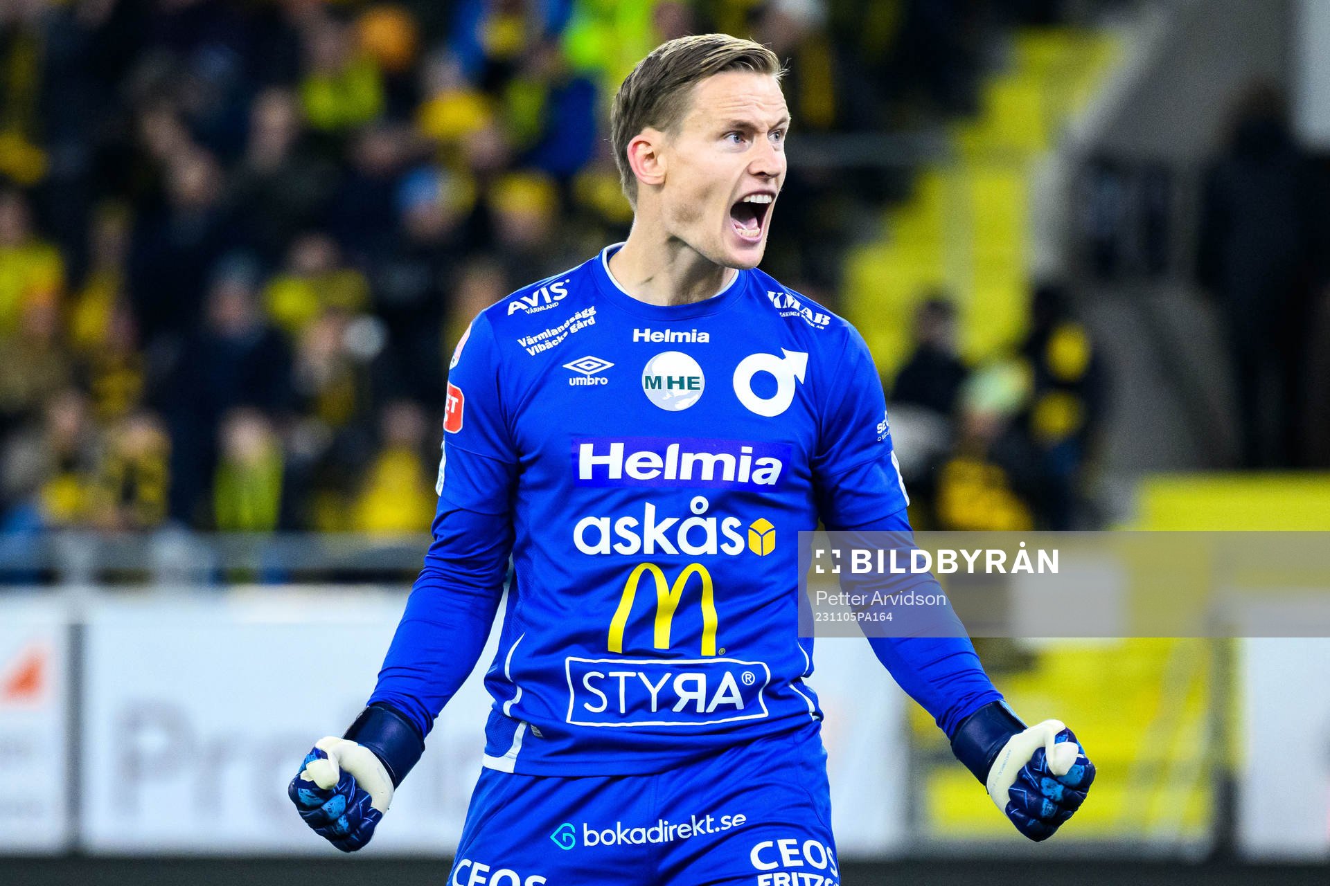 Degerfors Sondre Lovseth Rossbach jublar