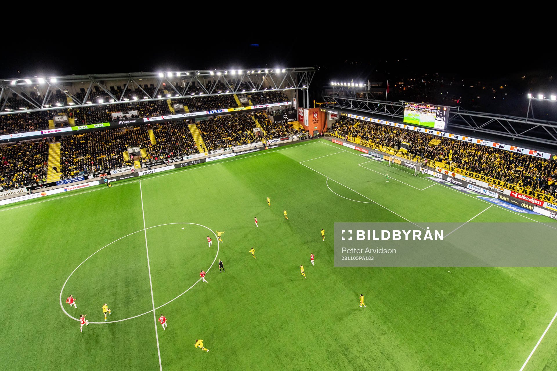 Spel på Borås Arena