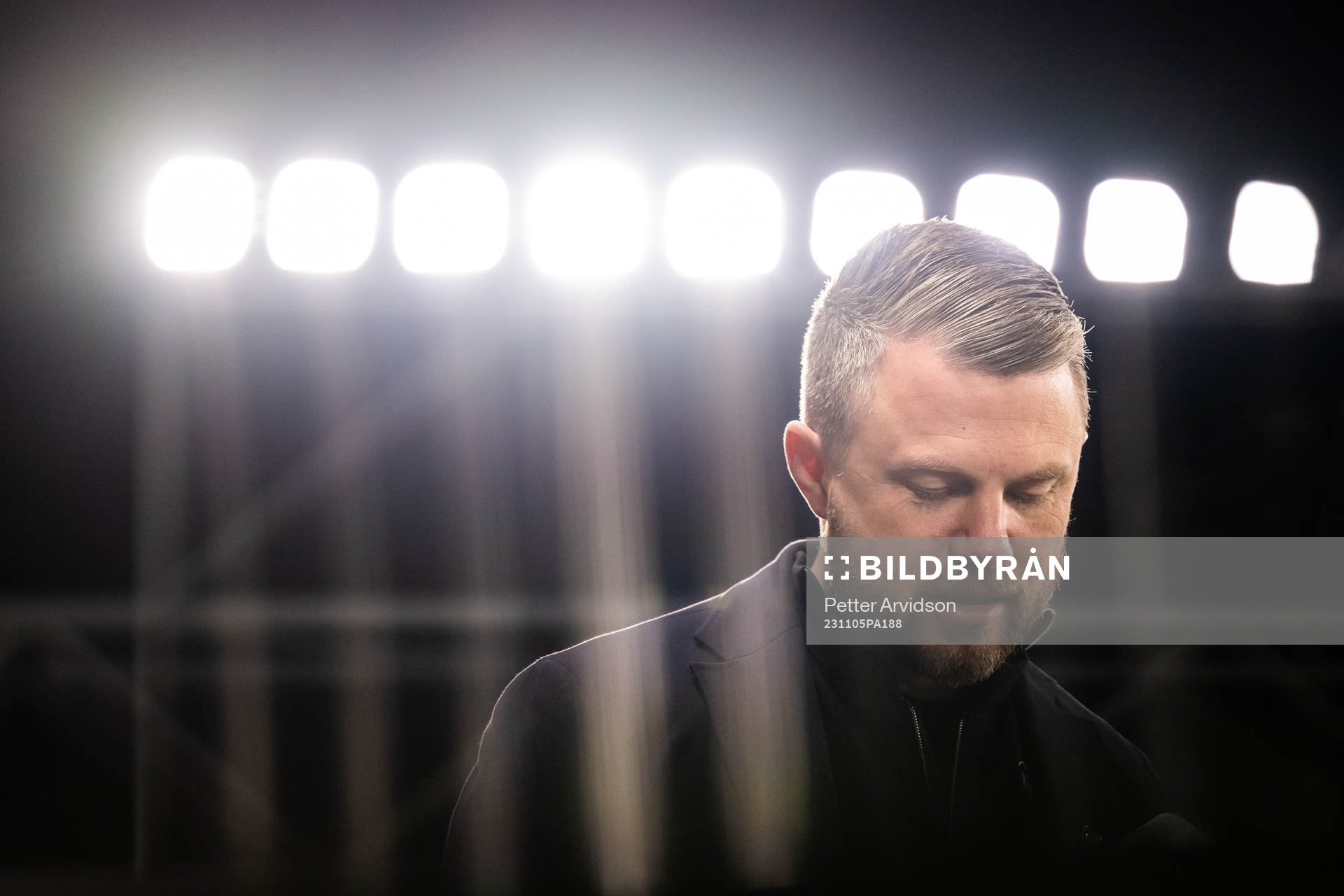 Elfsborgs manager Jimmy Thelin deppar