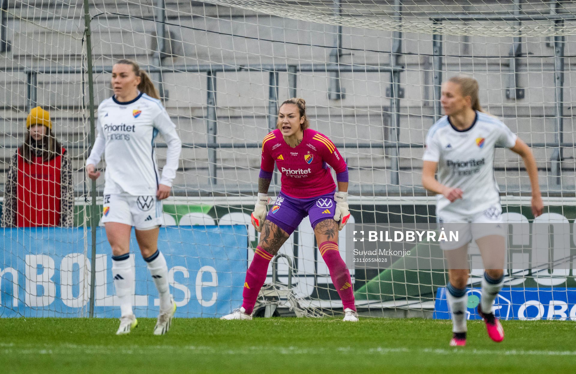 Djurgårdens målvakt Katelin Talbert