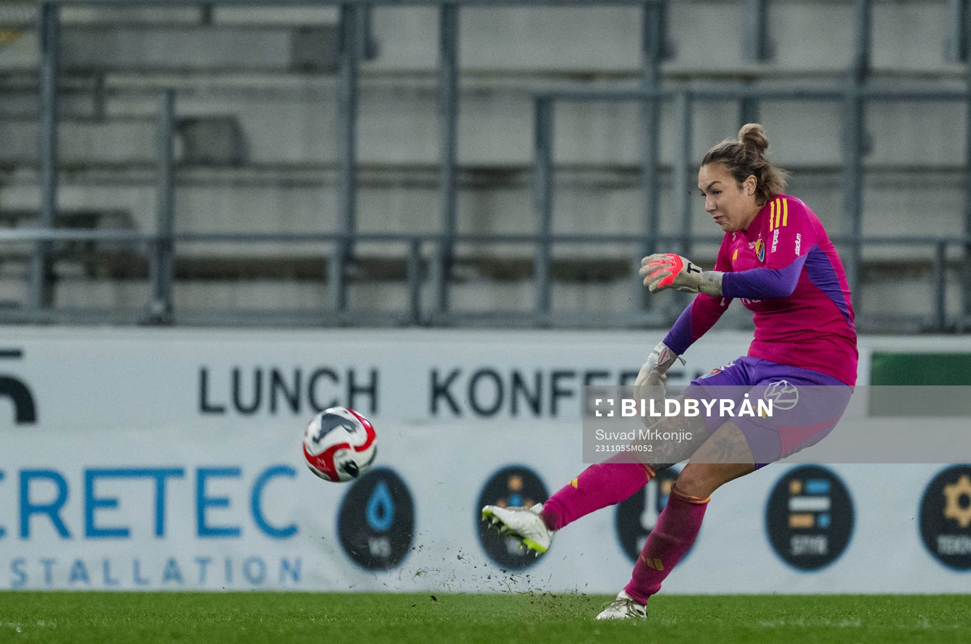 Djurgårdens målvakt Katelin Talbert