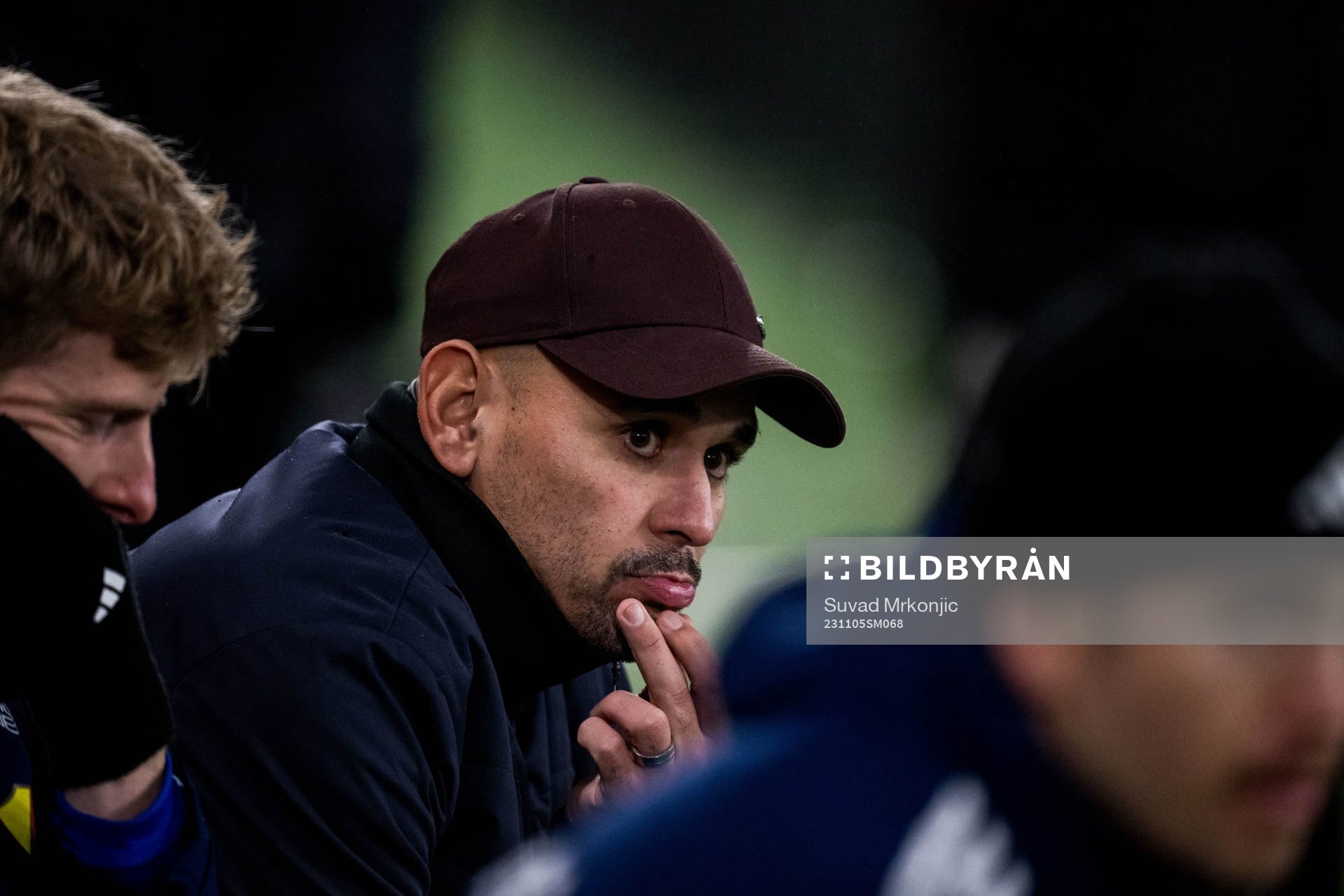 Djurgårdens tränare Marcelo Fernandez deppar