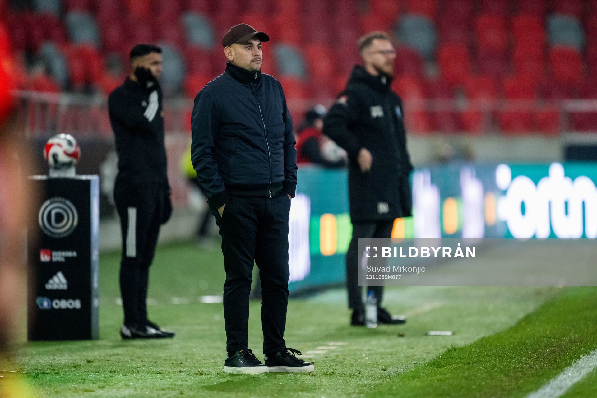 Djurgårdens tränare Marcelo Fernandez deppar