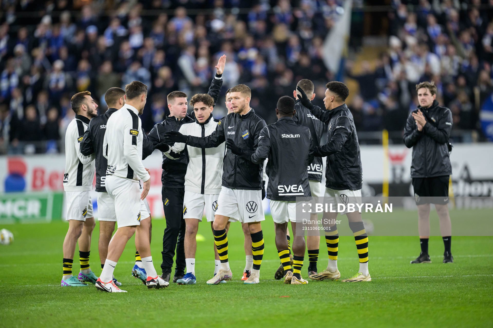 AIK värmer upp