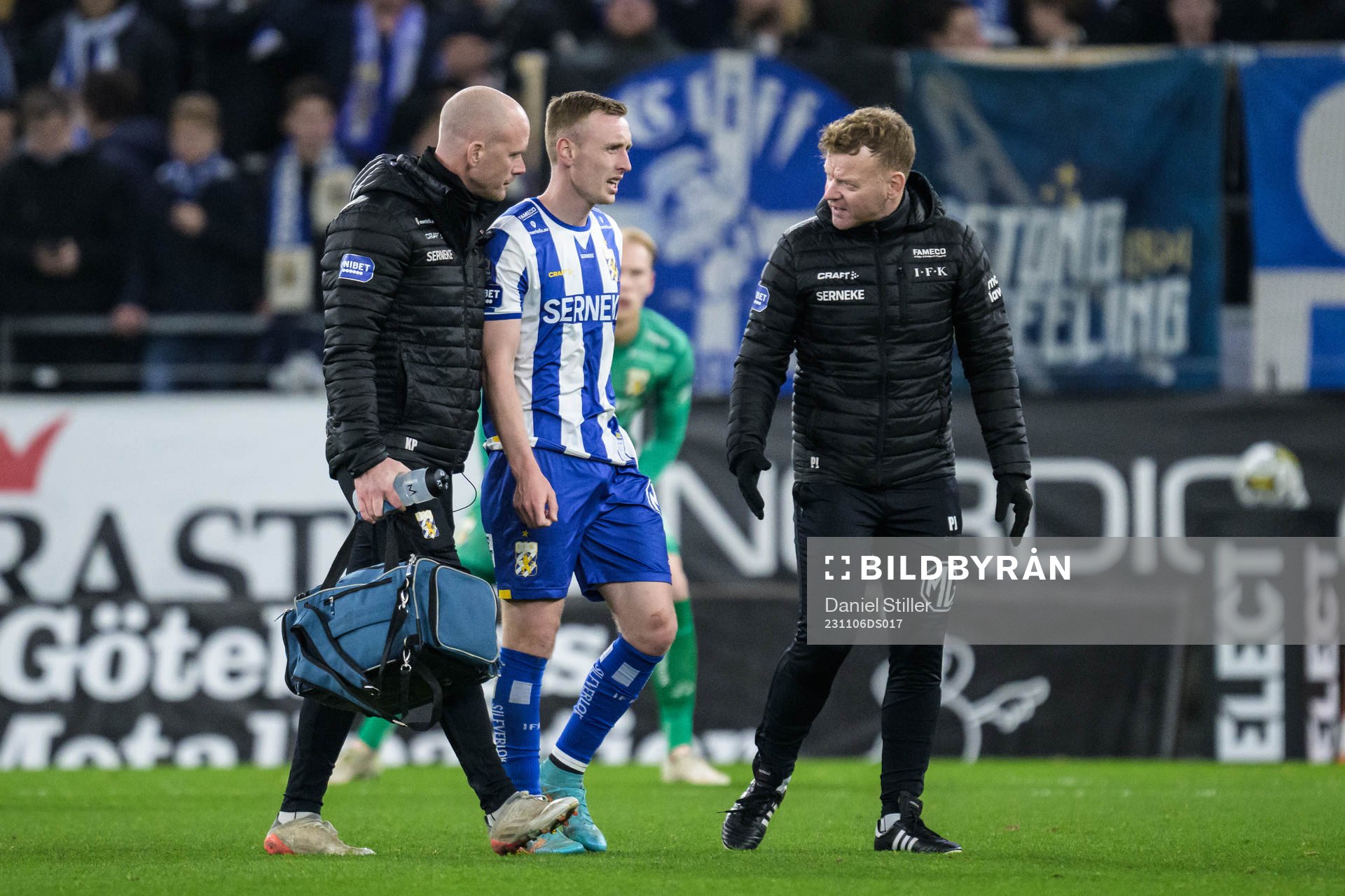 IFK Göteborgs Sebastian Ohlsson tvingas utgå