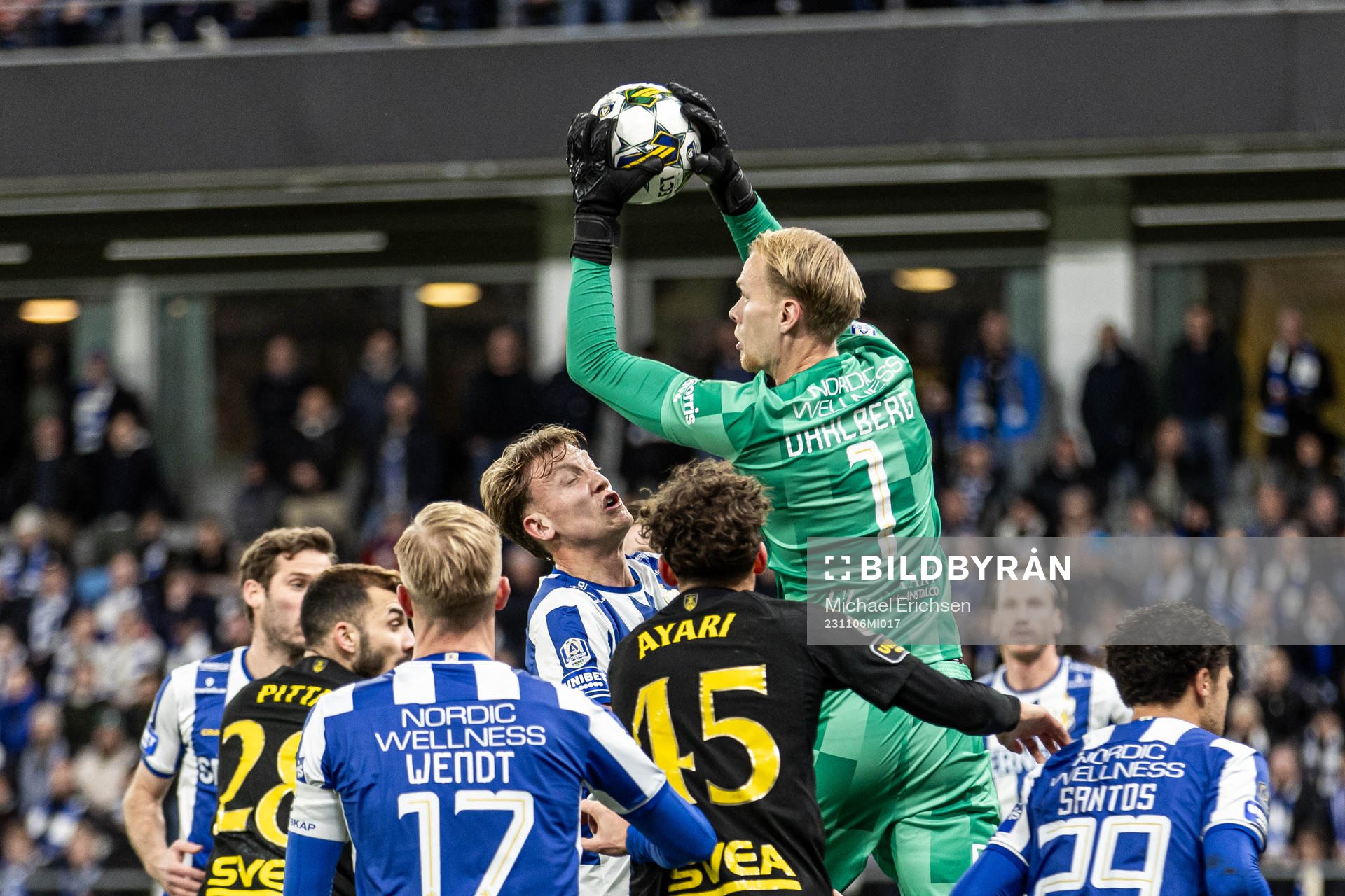 IFK Göteborgs målvakt Pontus Dahlberg