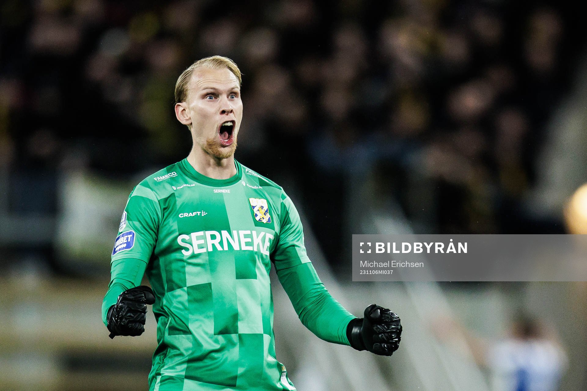IFK Göteborgs Pontus Dahlberg jublar