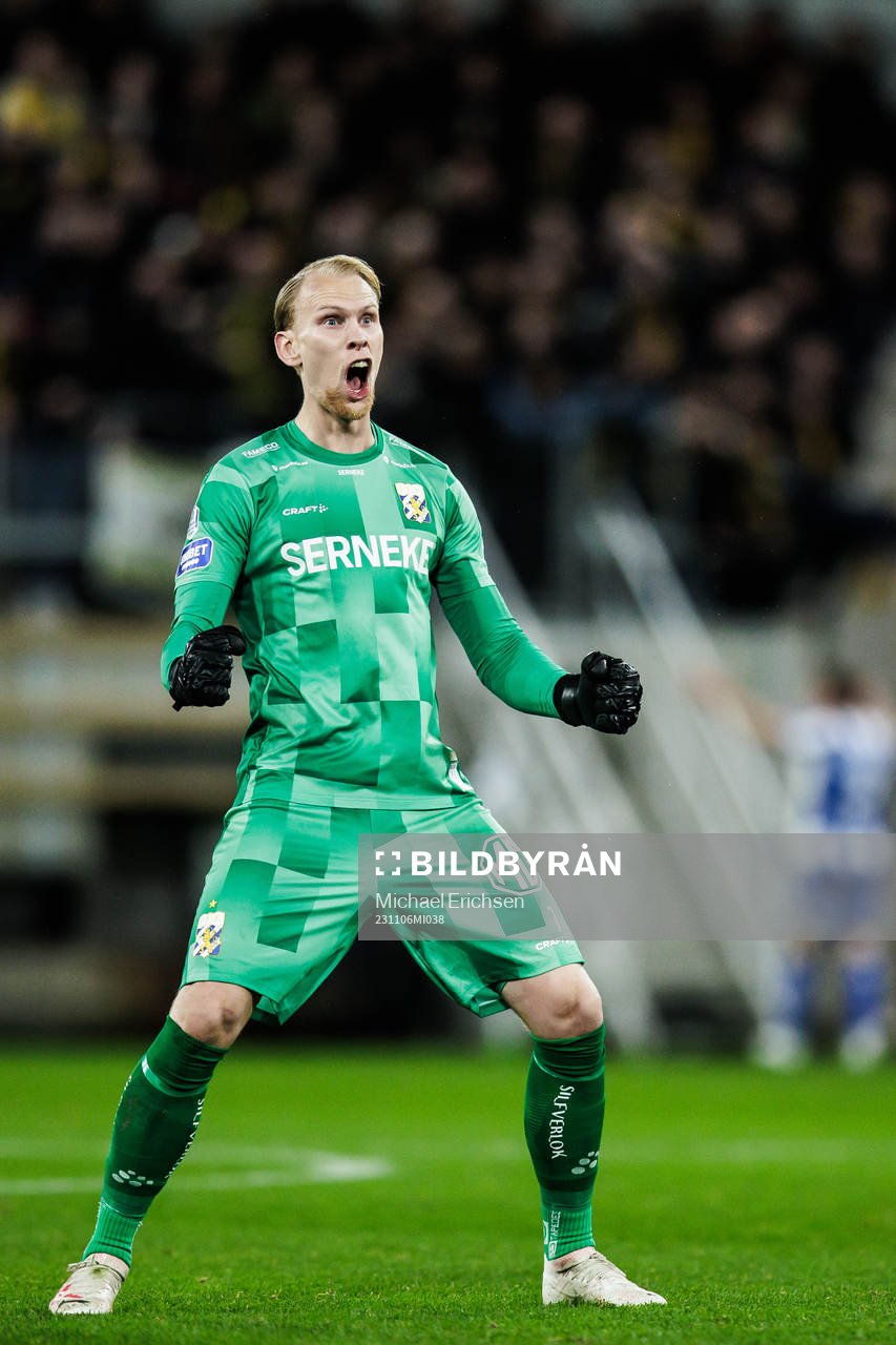 IFK Göteborgs Pontus Dahlberg jublar