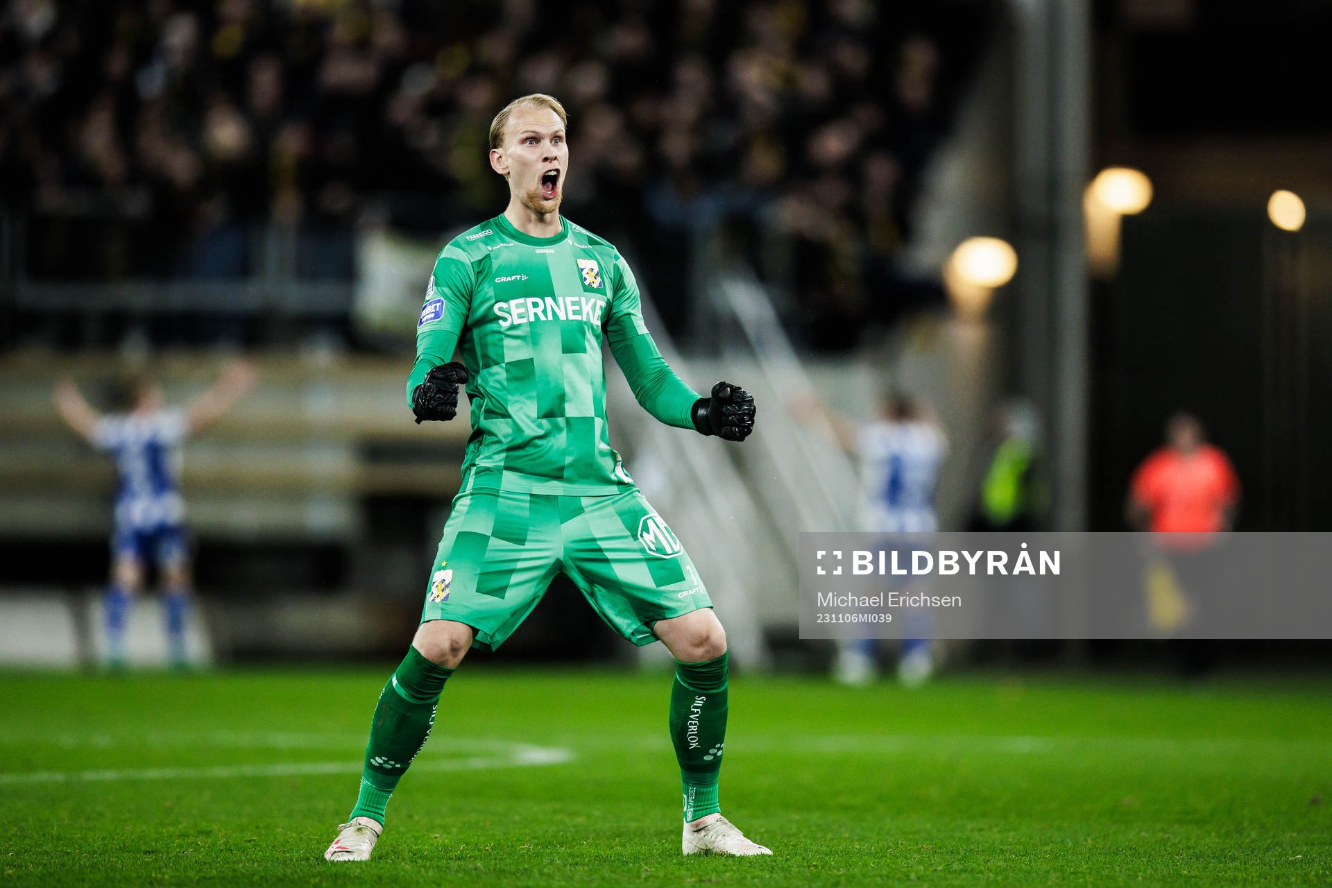 IFK Göteborgs Pontus Dahlberg jublar