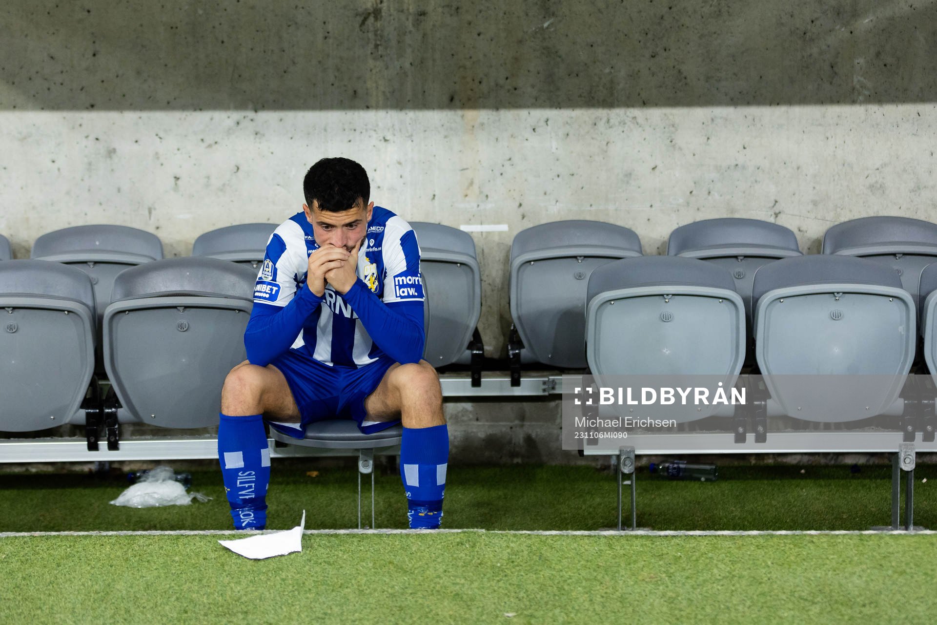 IFK Göteborgs Astrit Selmani deppar