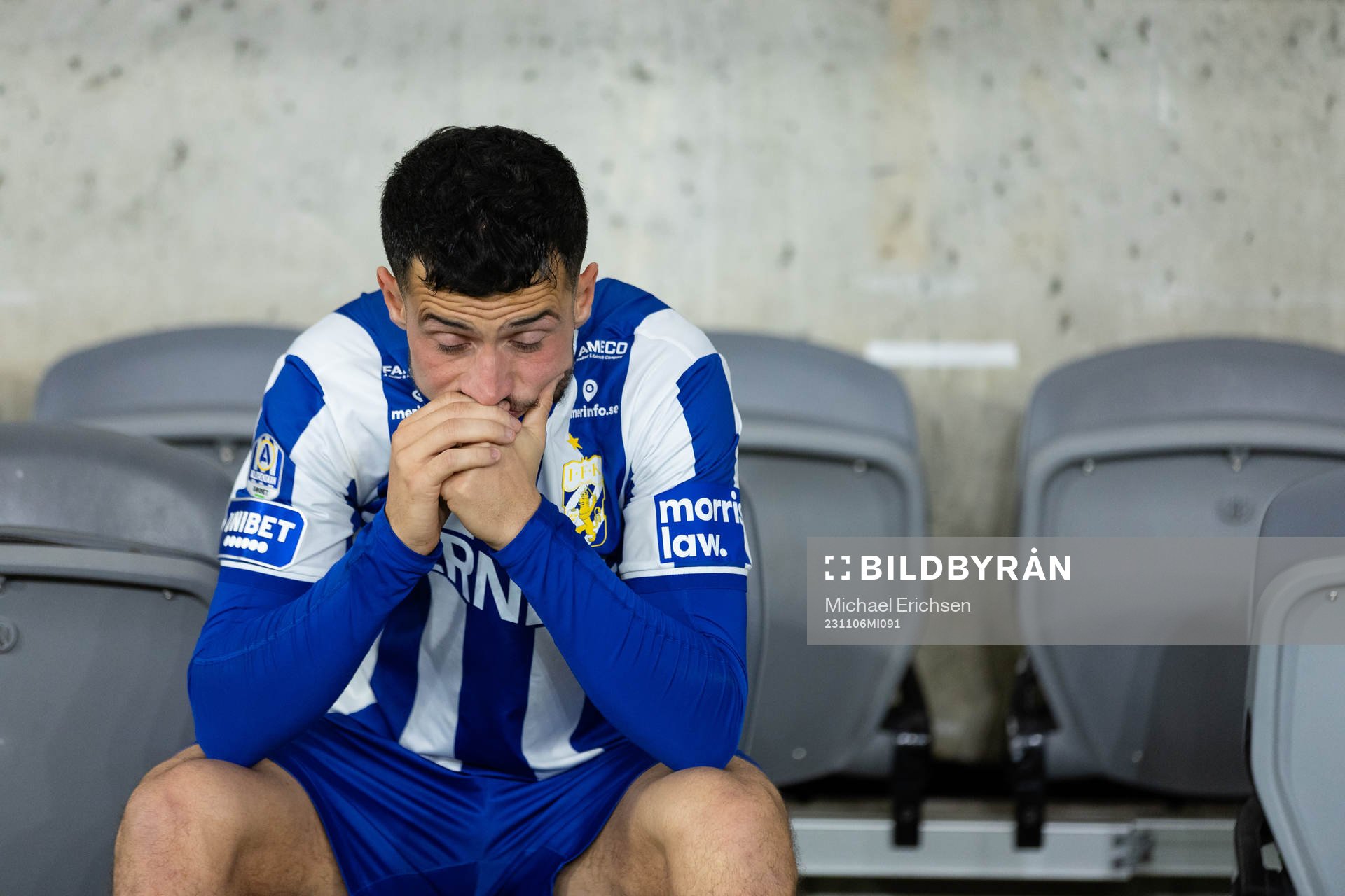 IFK Göteborgs Astrit Selmani deppar