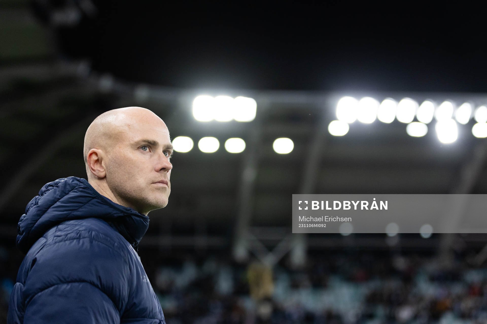 IFK Göteborgs tränare Jens Berthel Askou innan