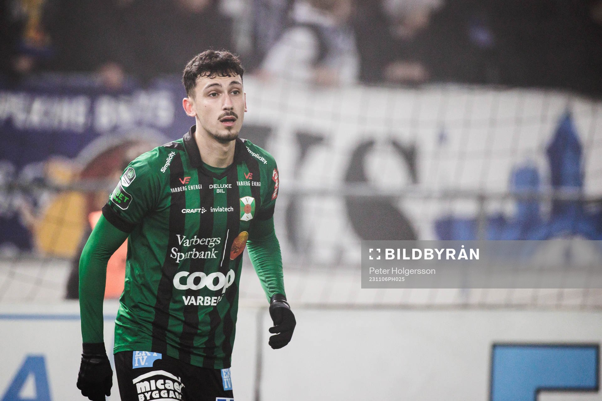Varbergs Dion Krasniqi jublar